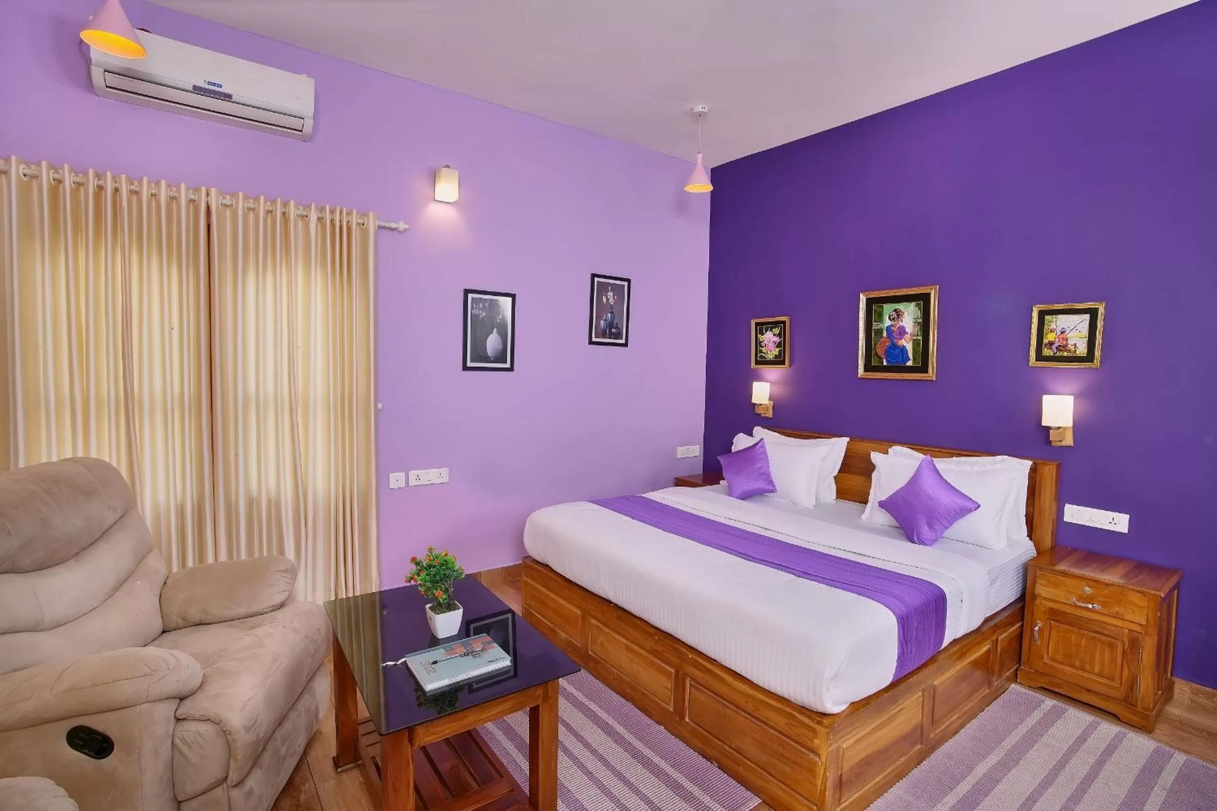 Bed in Zenha Resorts