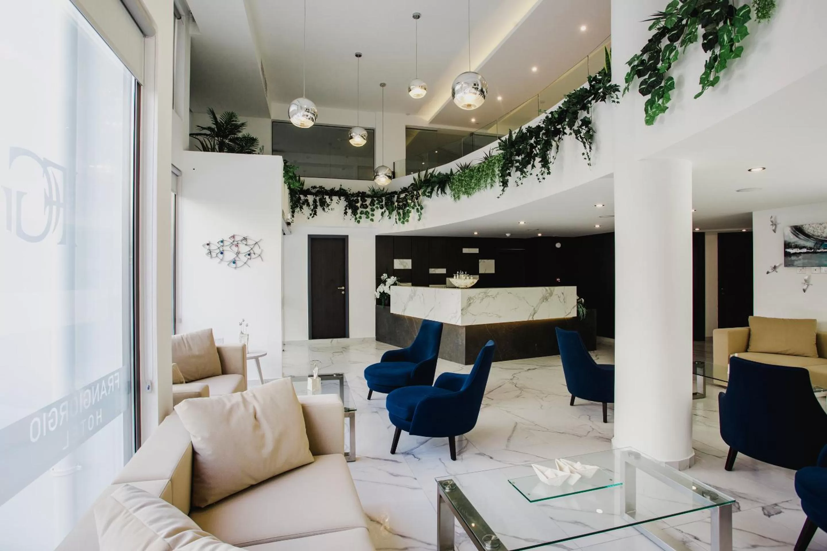Lobby or reception in Frangiorgio Hotel