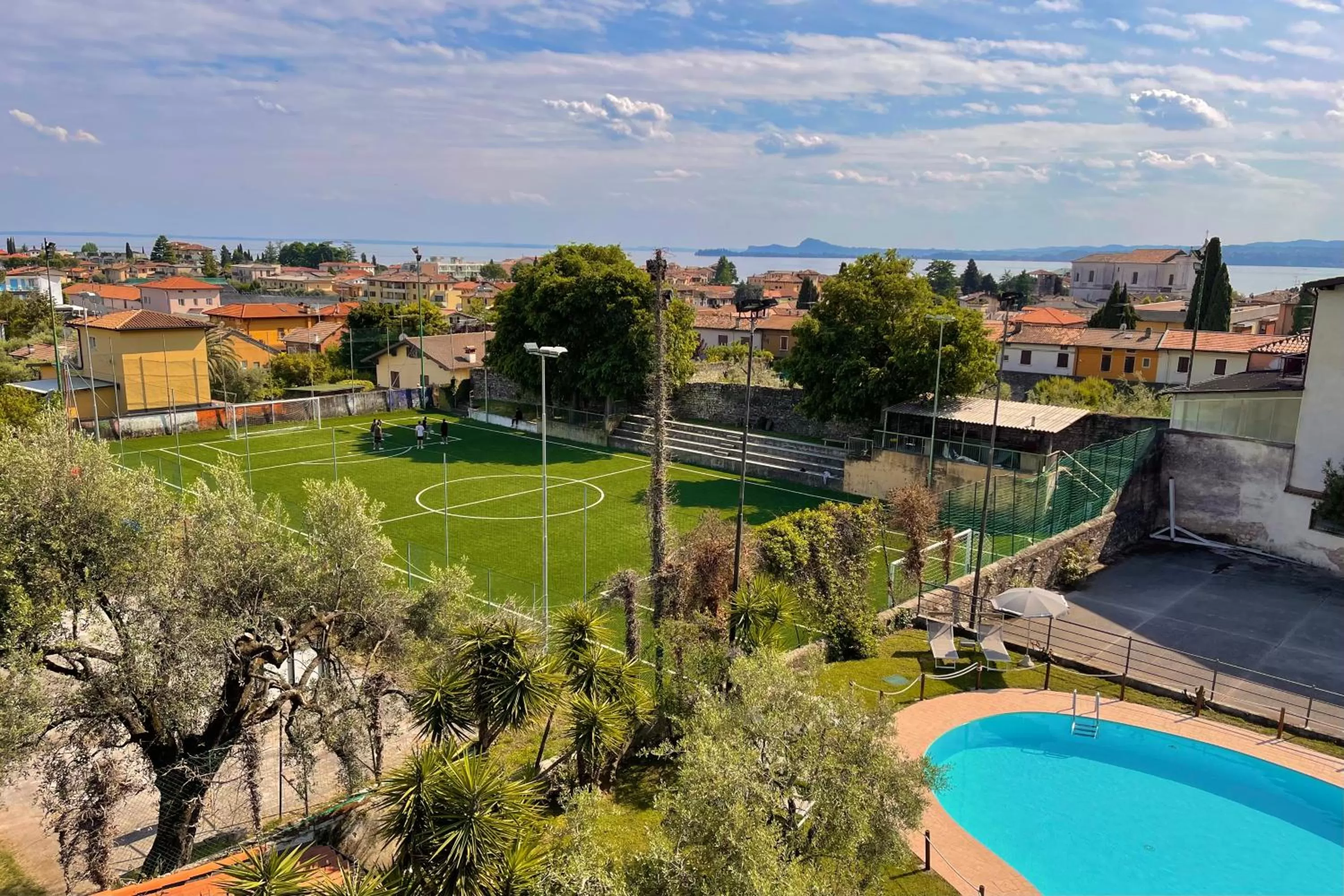 Bird's eye view in Albergo Vittoria