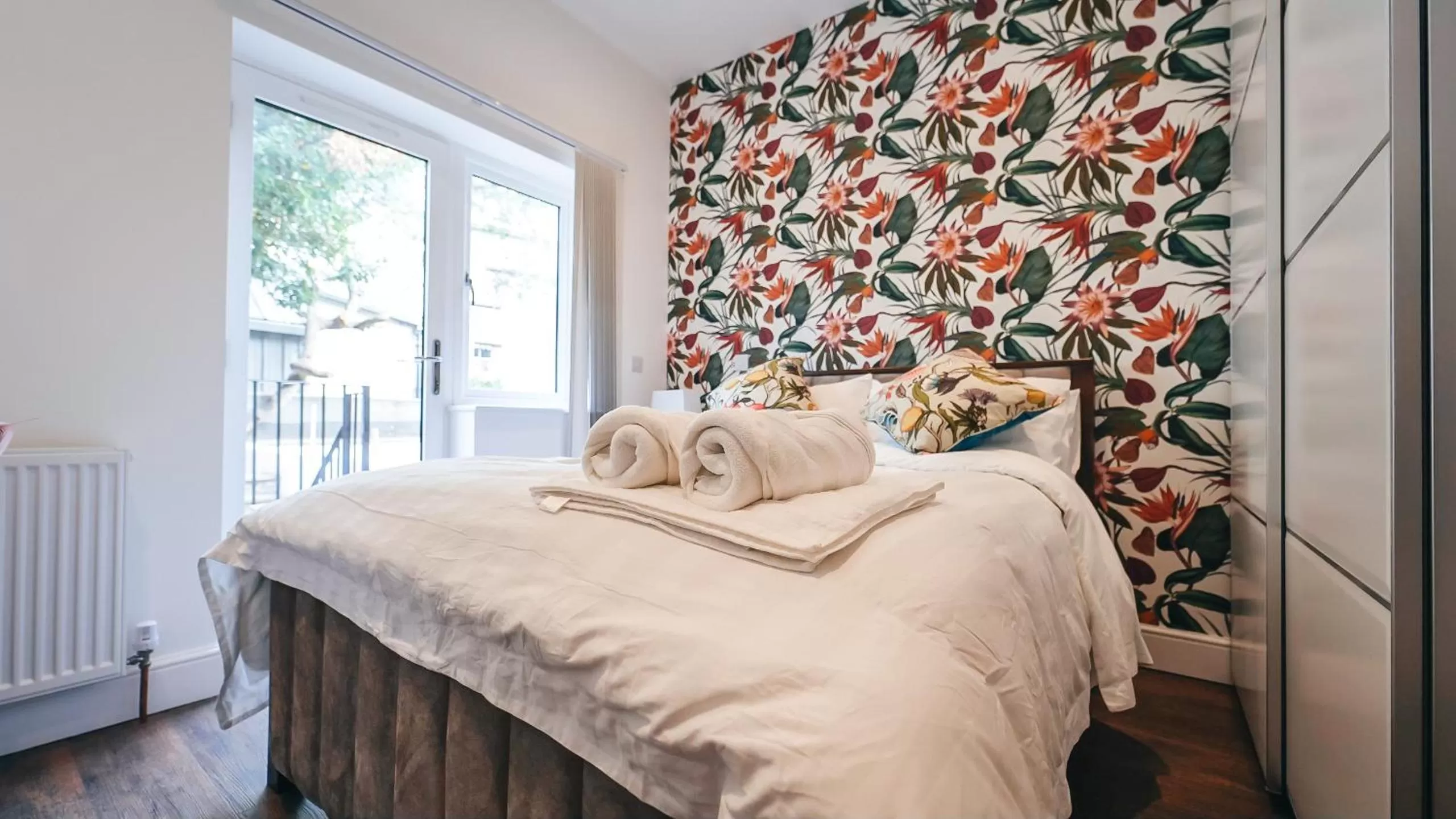 Bed in The Avonmore Olympia