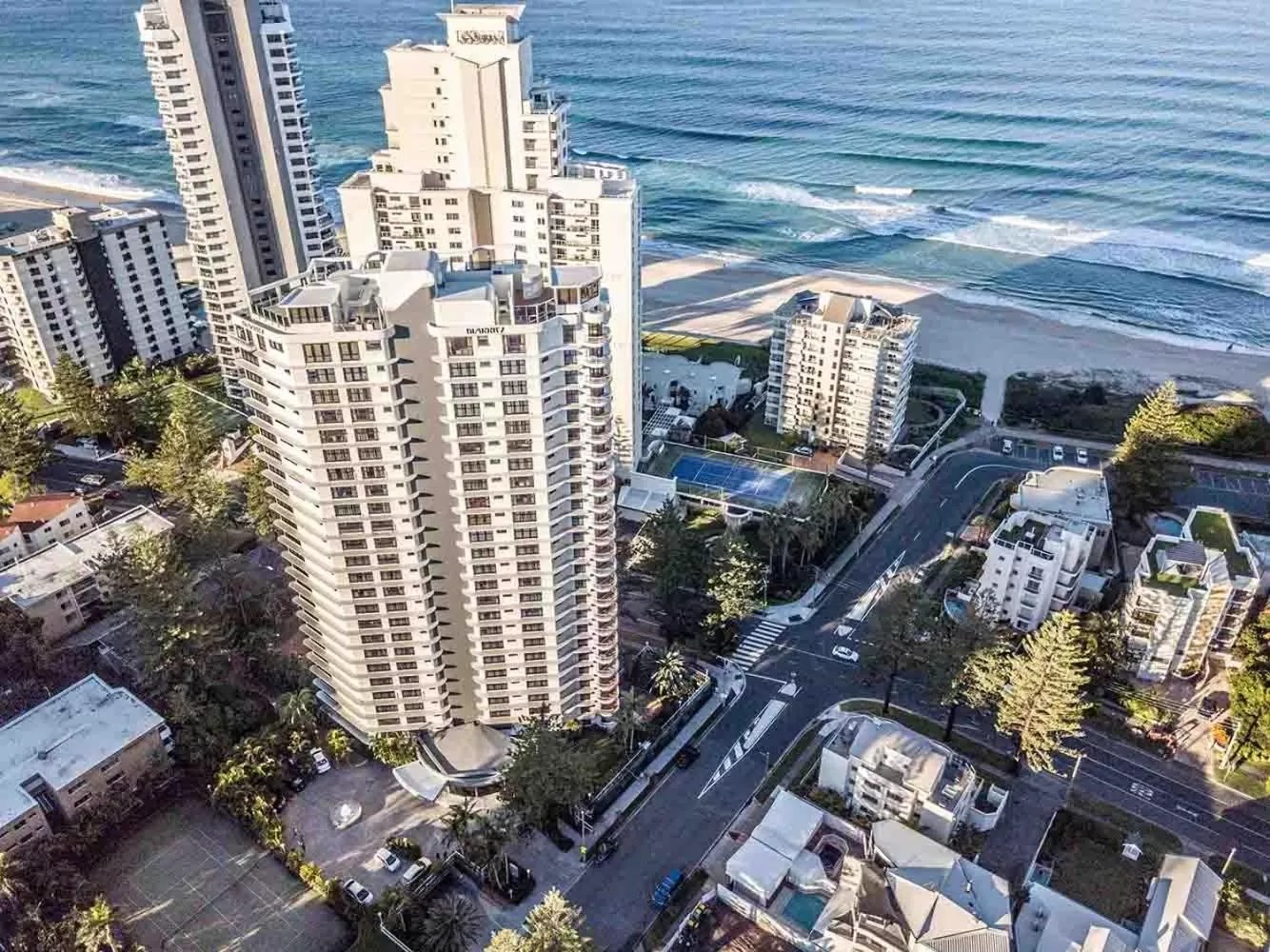 Bird's eye view in Biarritz Apartments Gold Coast