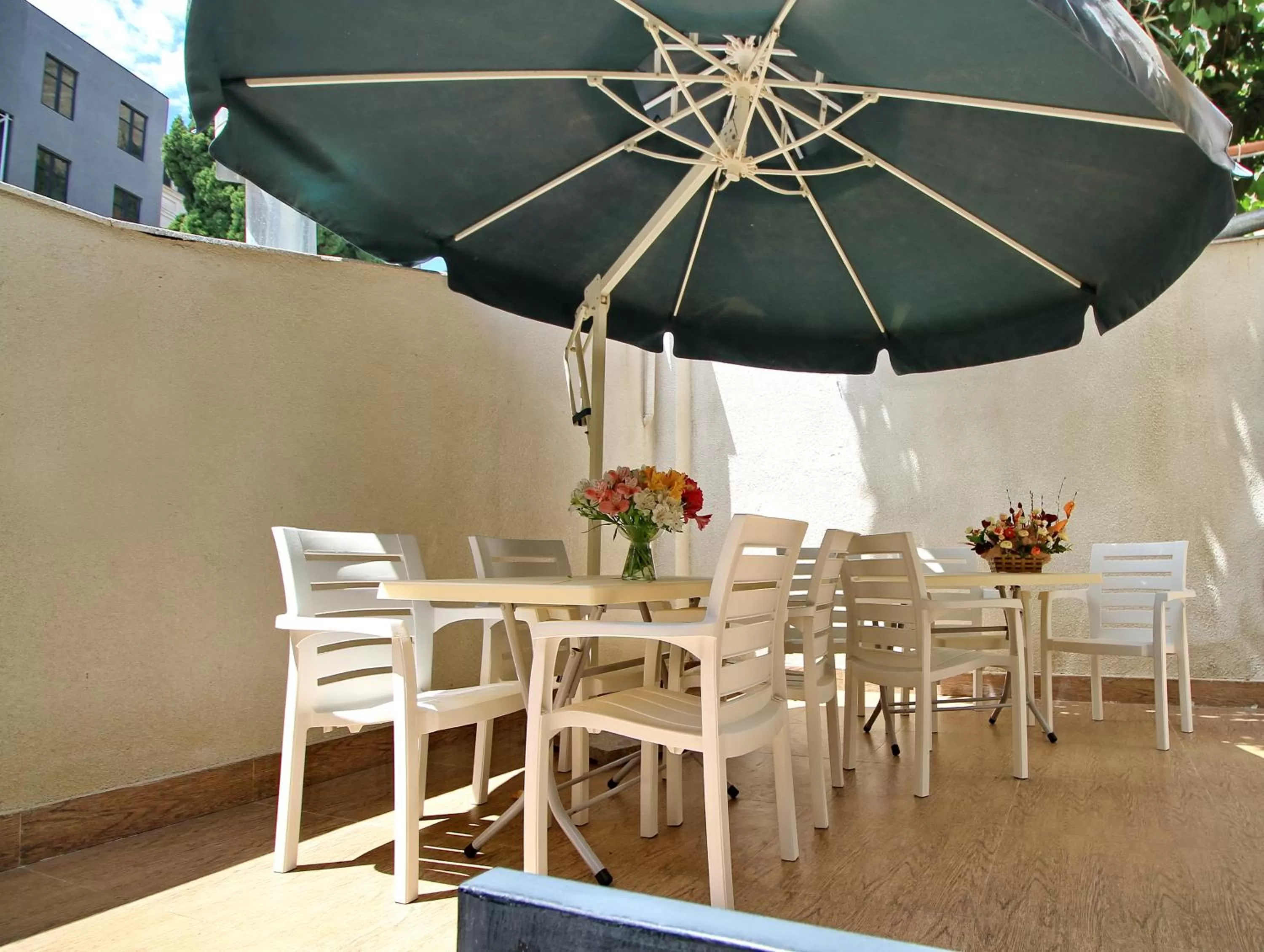 Balcony/Terrace in villa old sololaki