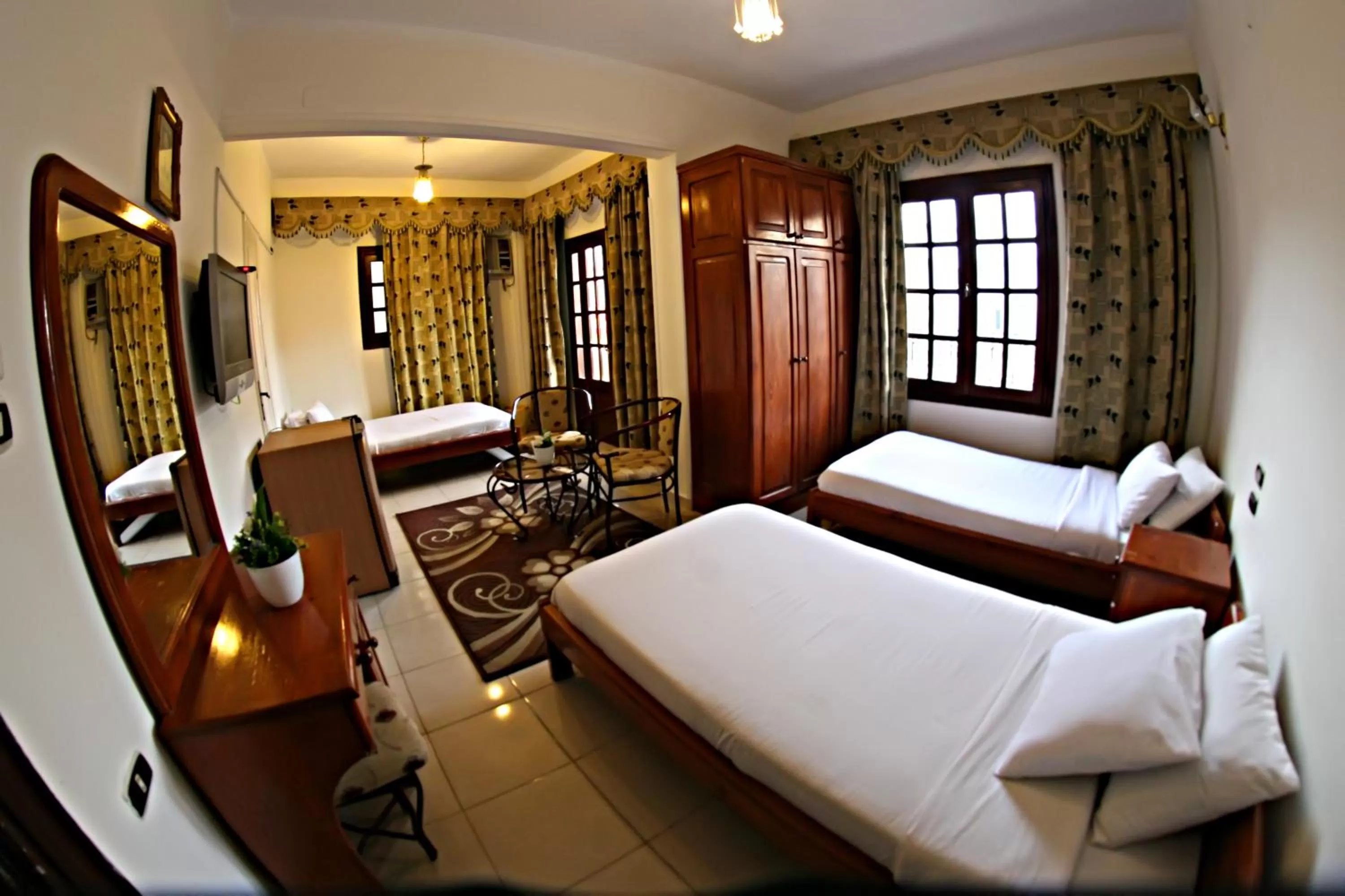 Photo of the whole room, Bed in Luxor Hotel Hurghada