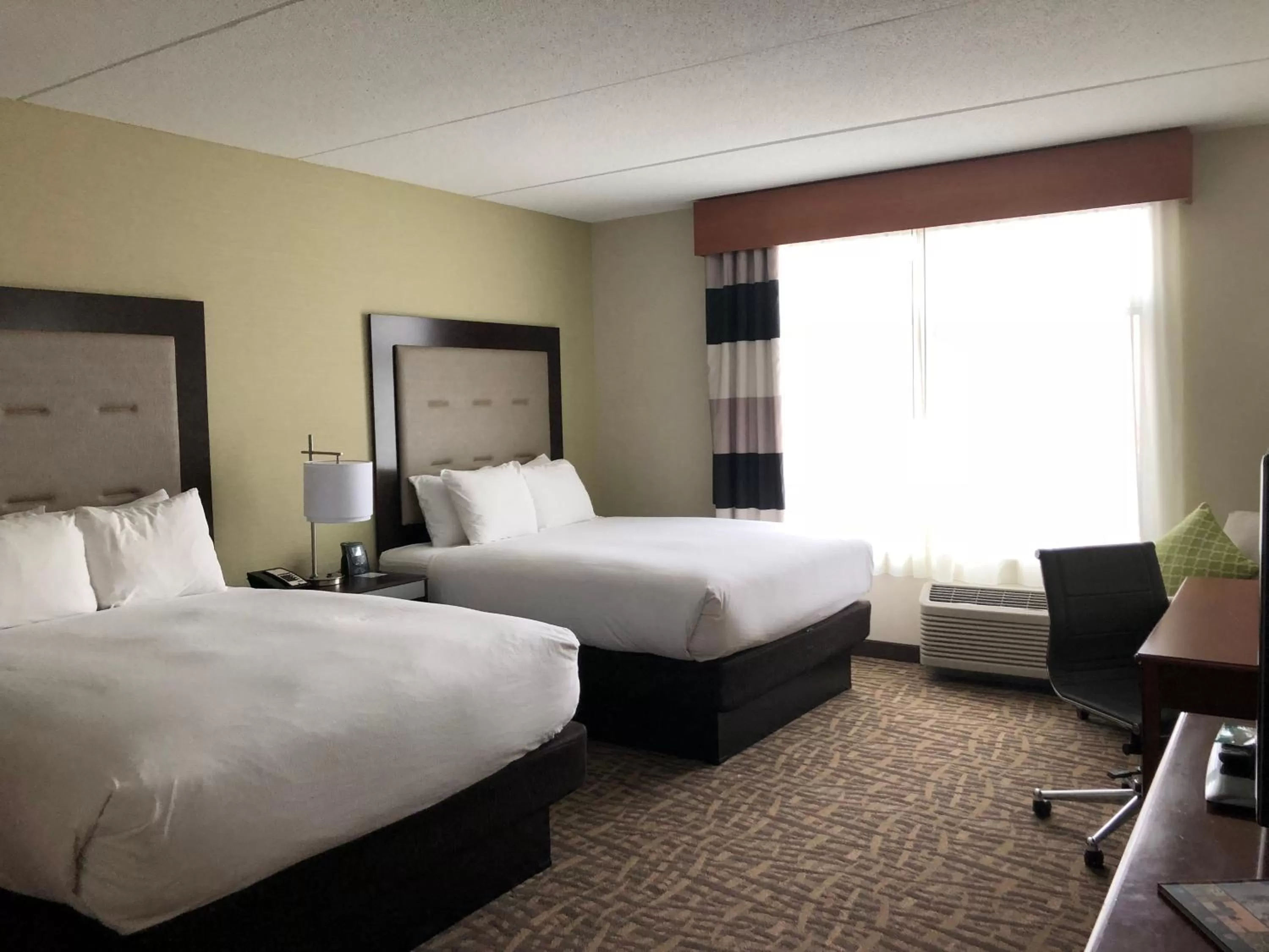 Photo of the whole room, Bed in Wyndham Garden Buffalo Downtown