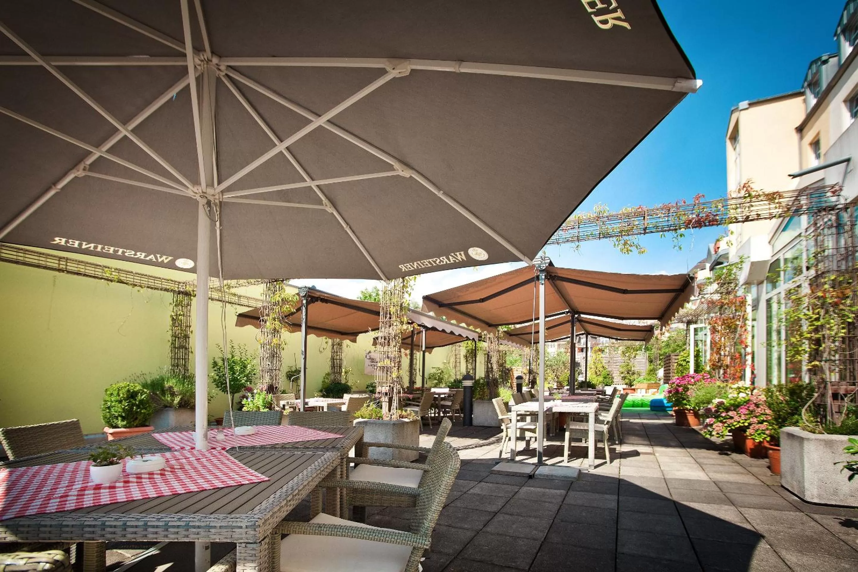 Balcony/Terrace in Best Western Hotel President