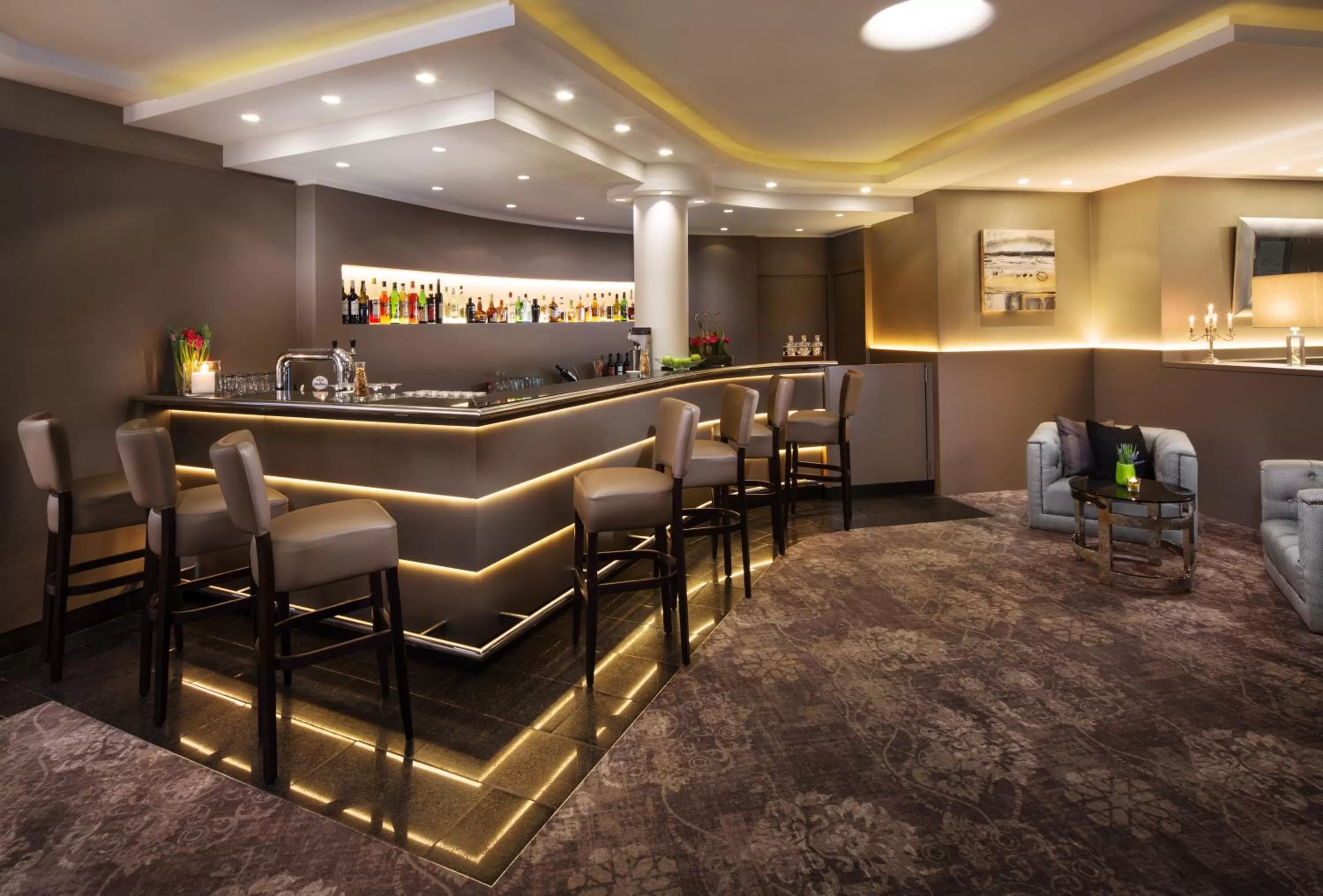 Lounge or bar in Hotel Plaza