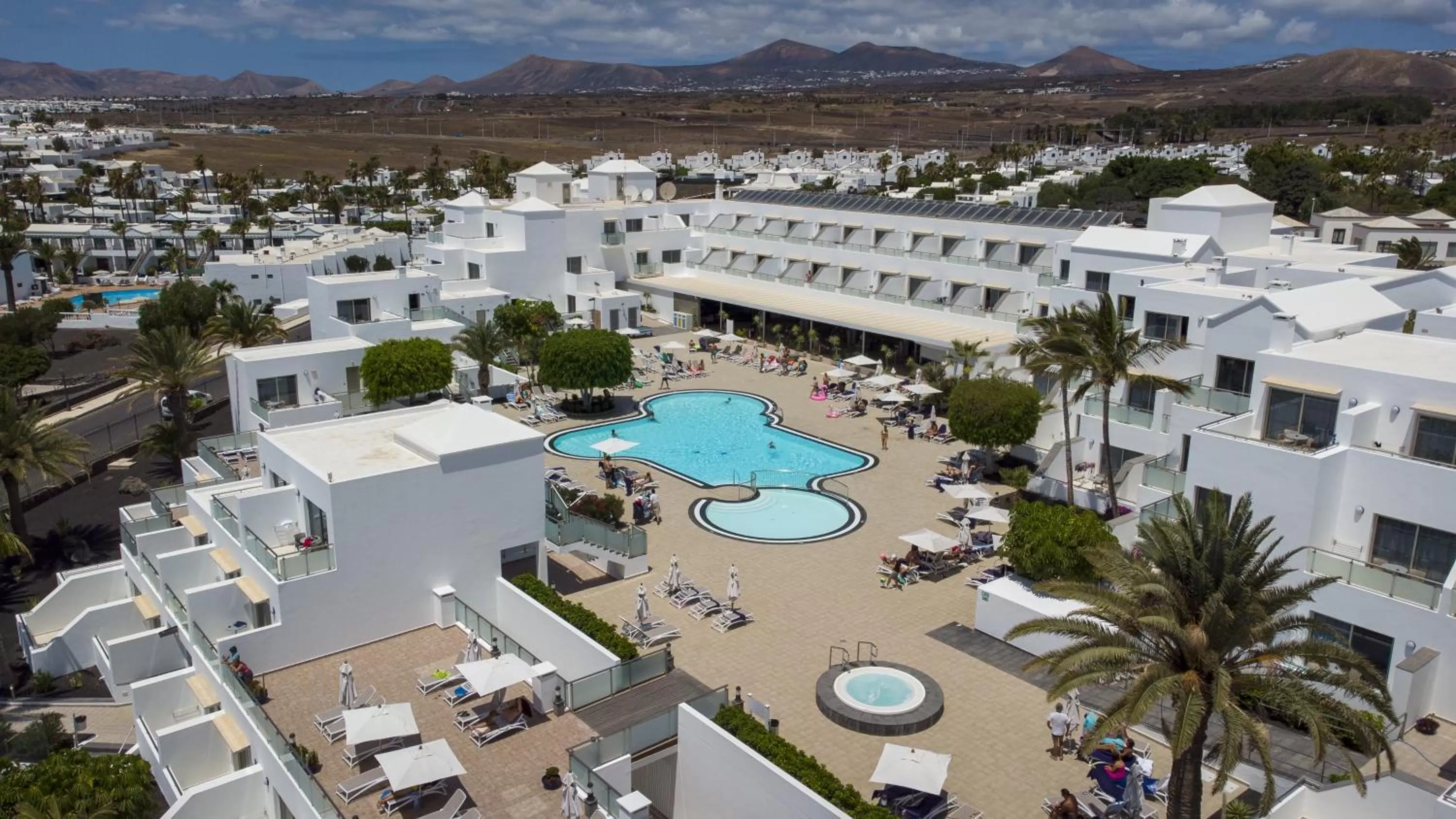 Bird's eye view in Hotel Lanzarote Village