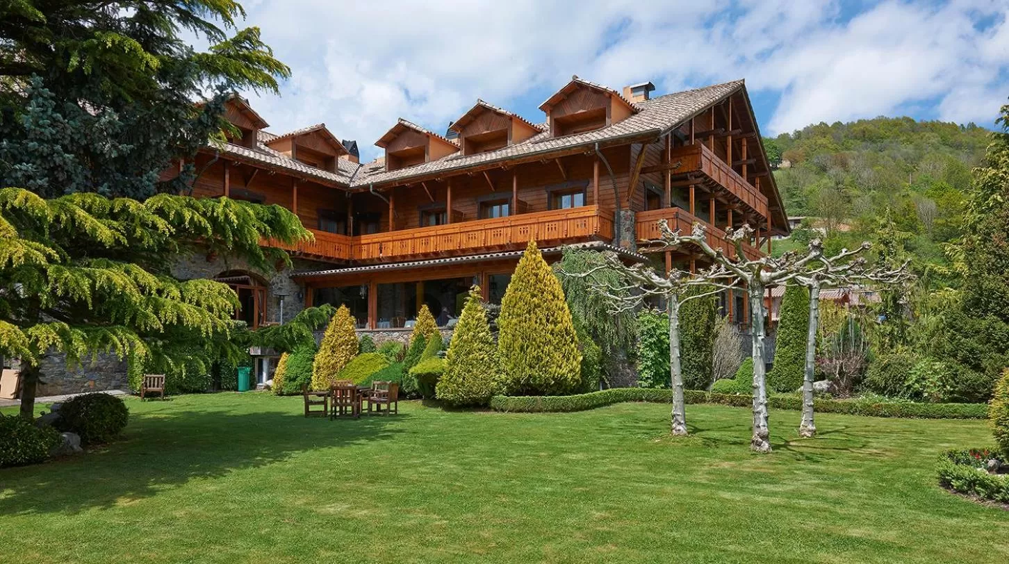 Garden in Hotel Grèvol Spa