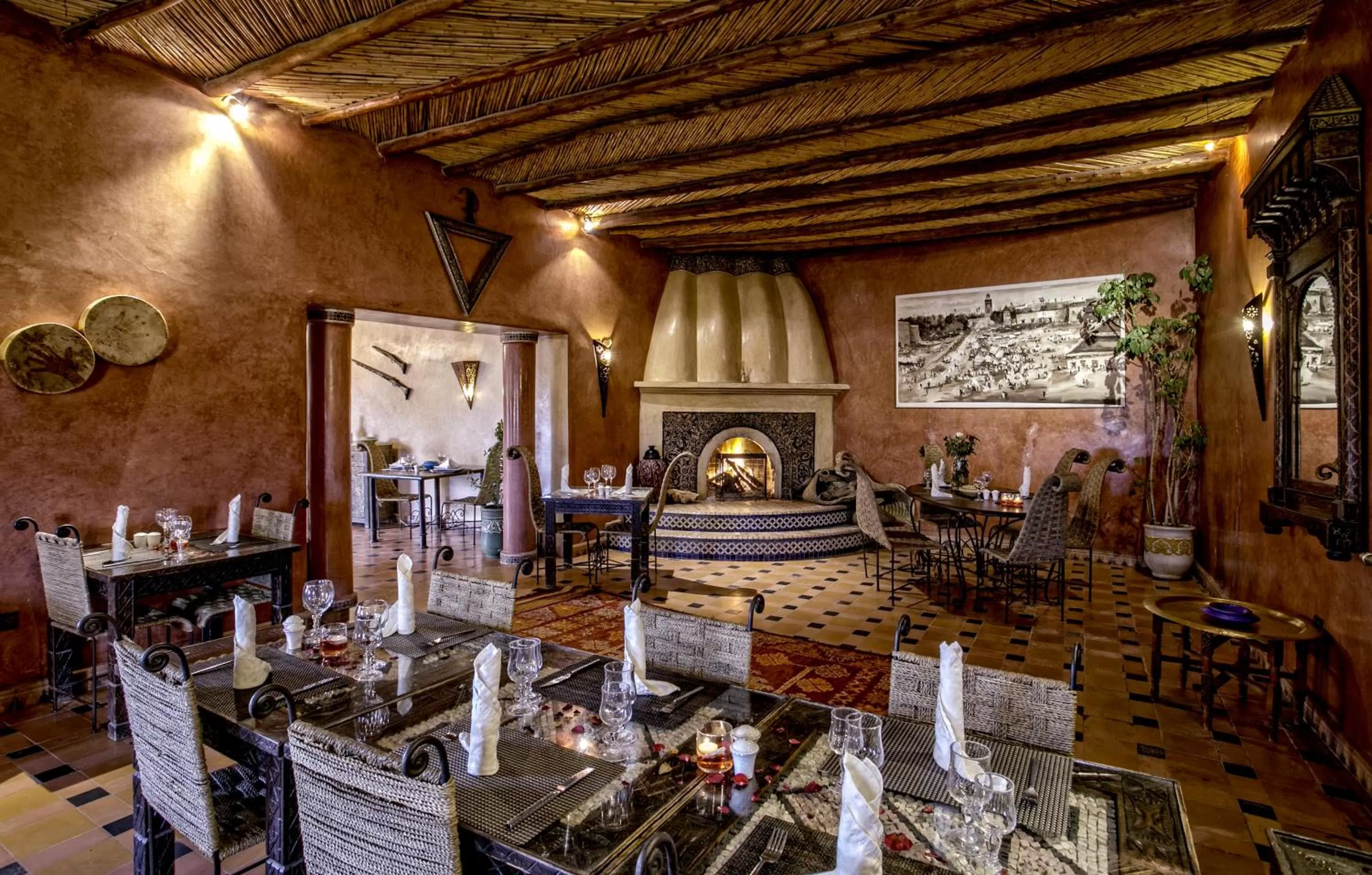 Restaurant/places to eat in Hotel Kasbah Le Mirage & Spa