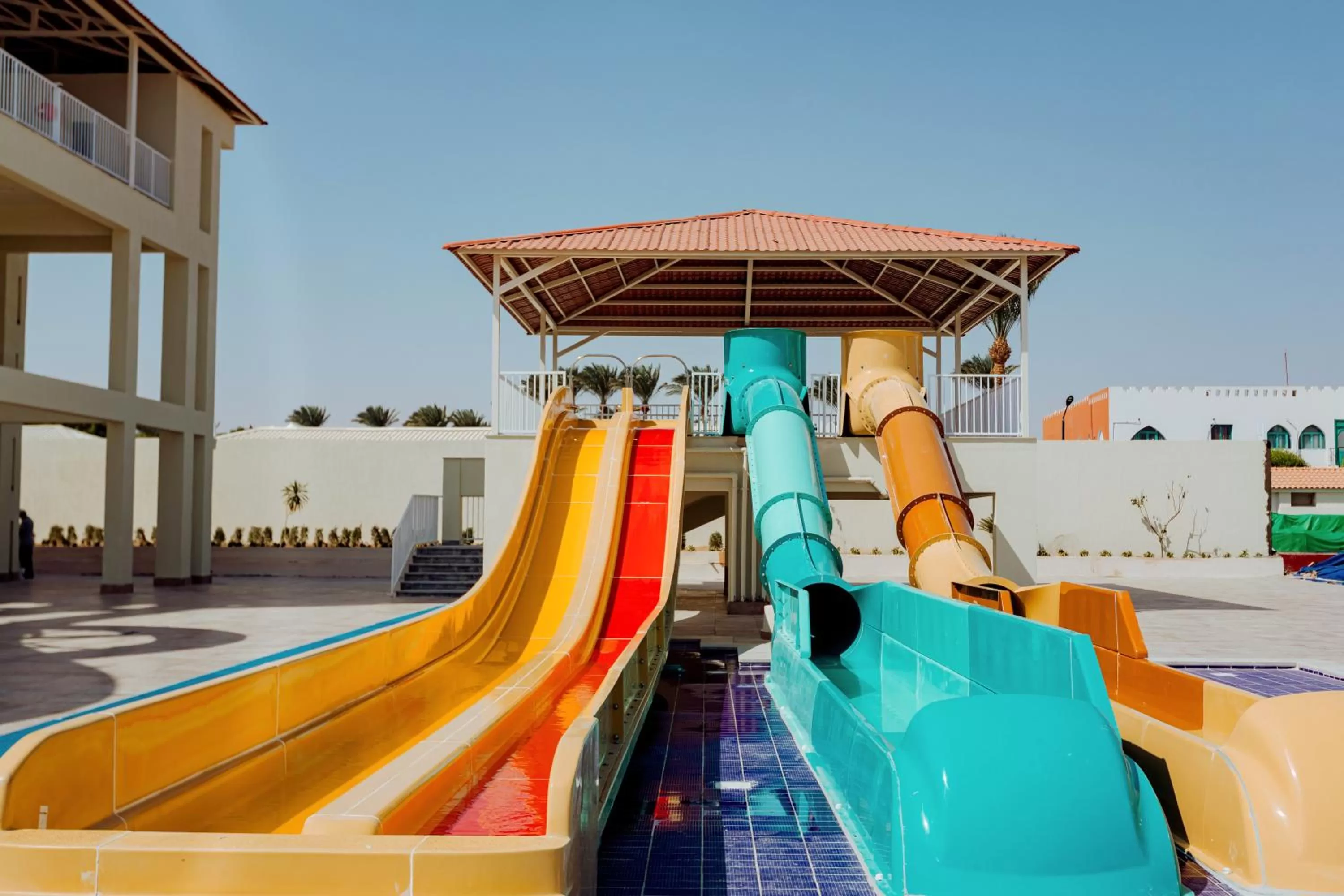 Aqua park in Pickalbatros Dana Beach Resort - Aqua Park