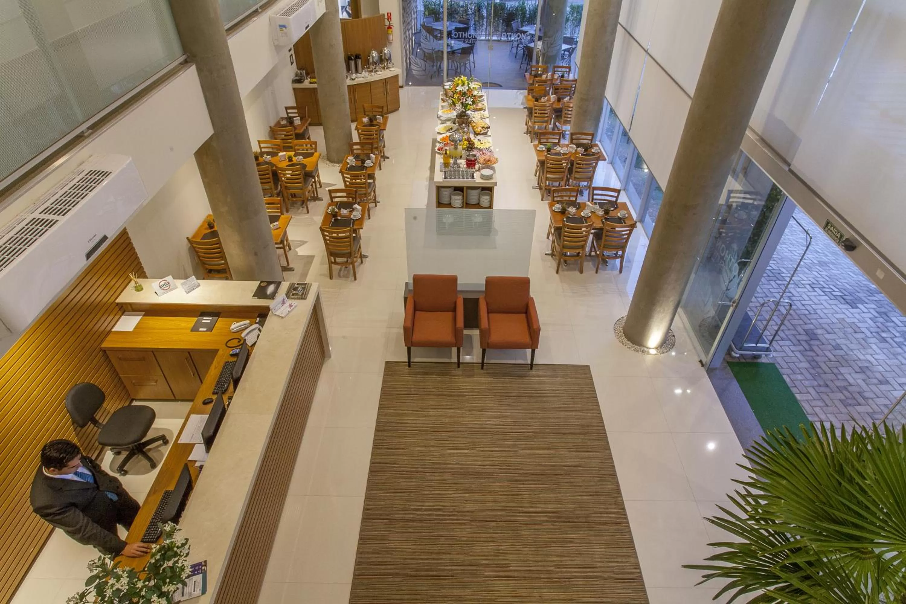 Restaurant/places to eat in São Carlos Marklin Suítes