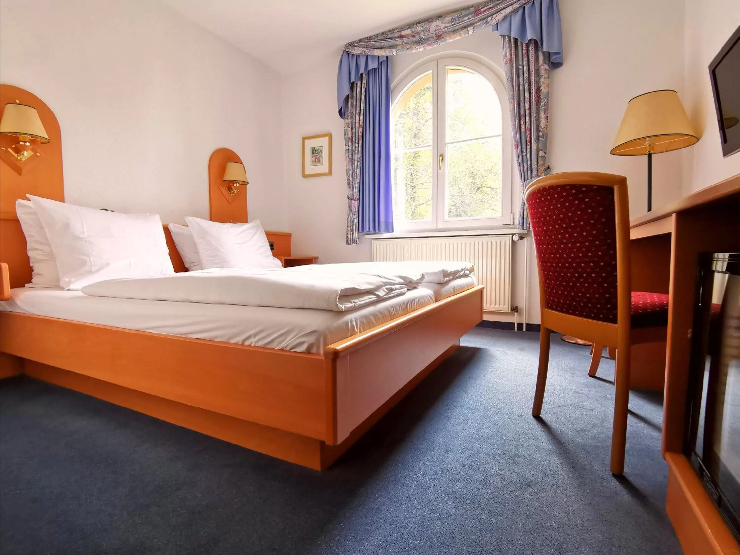 Bed in Hotel Erbprinzenpalais