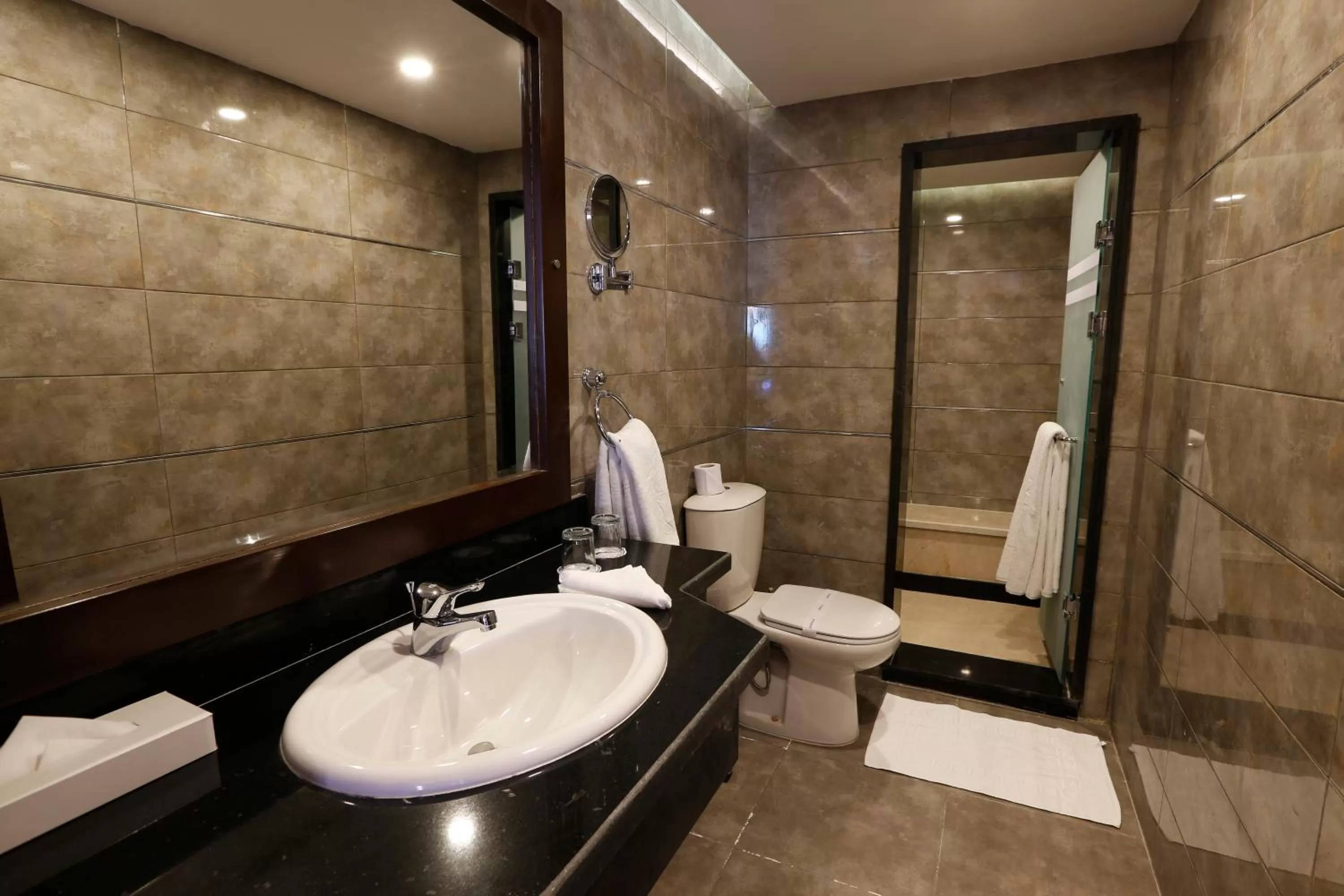 Bathroom in Pickalbatros Aqua Park Resort - Hurghada