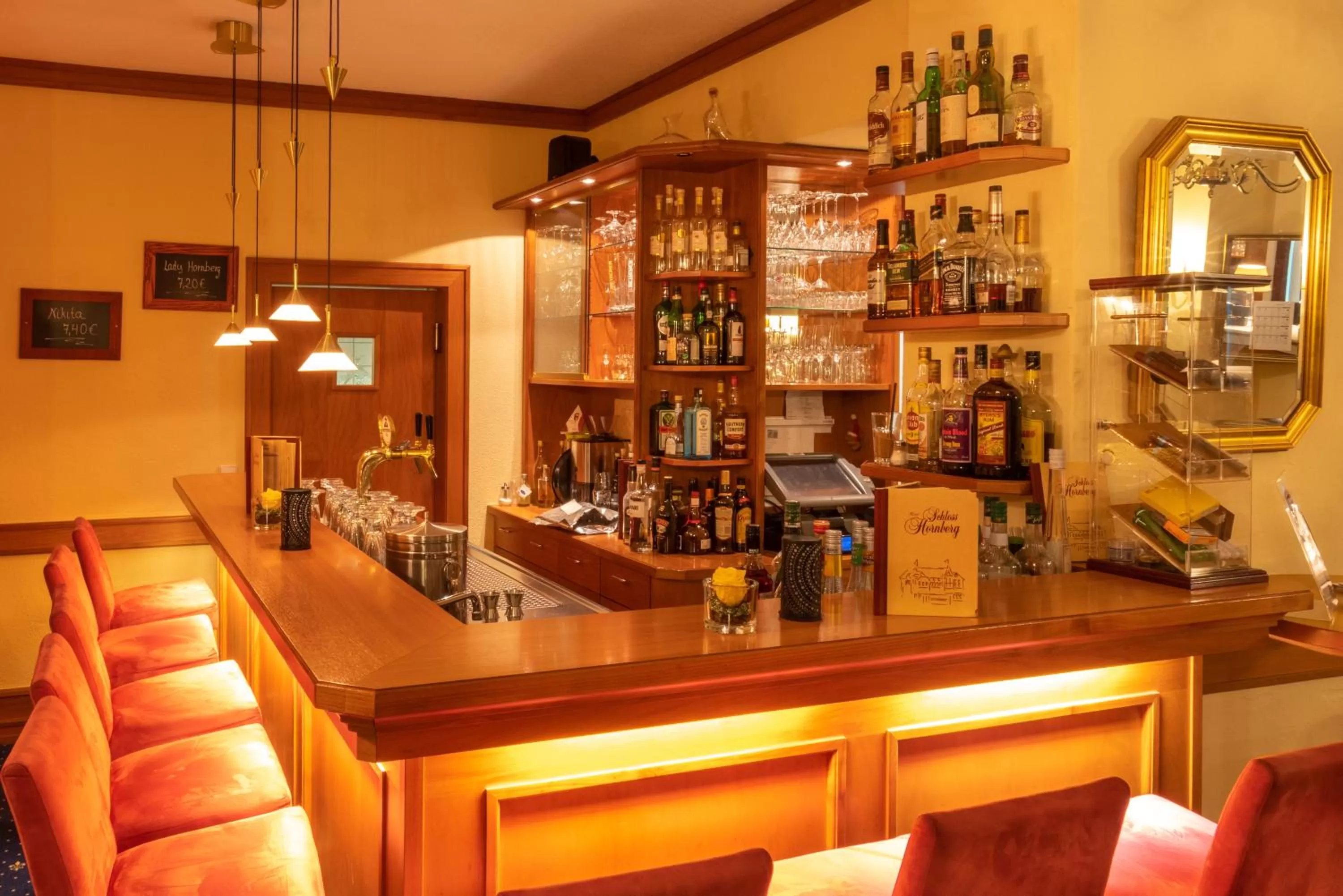 Lounge or bar in Hotel Schloss Hornberg