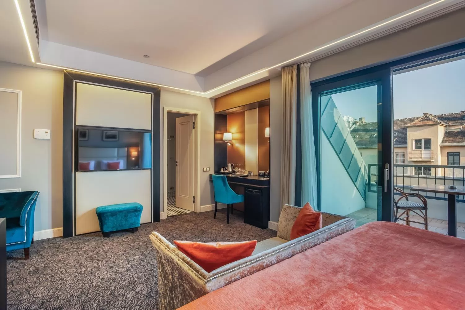 TV and multimedia, Bed in Eurostars Danube Budapest