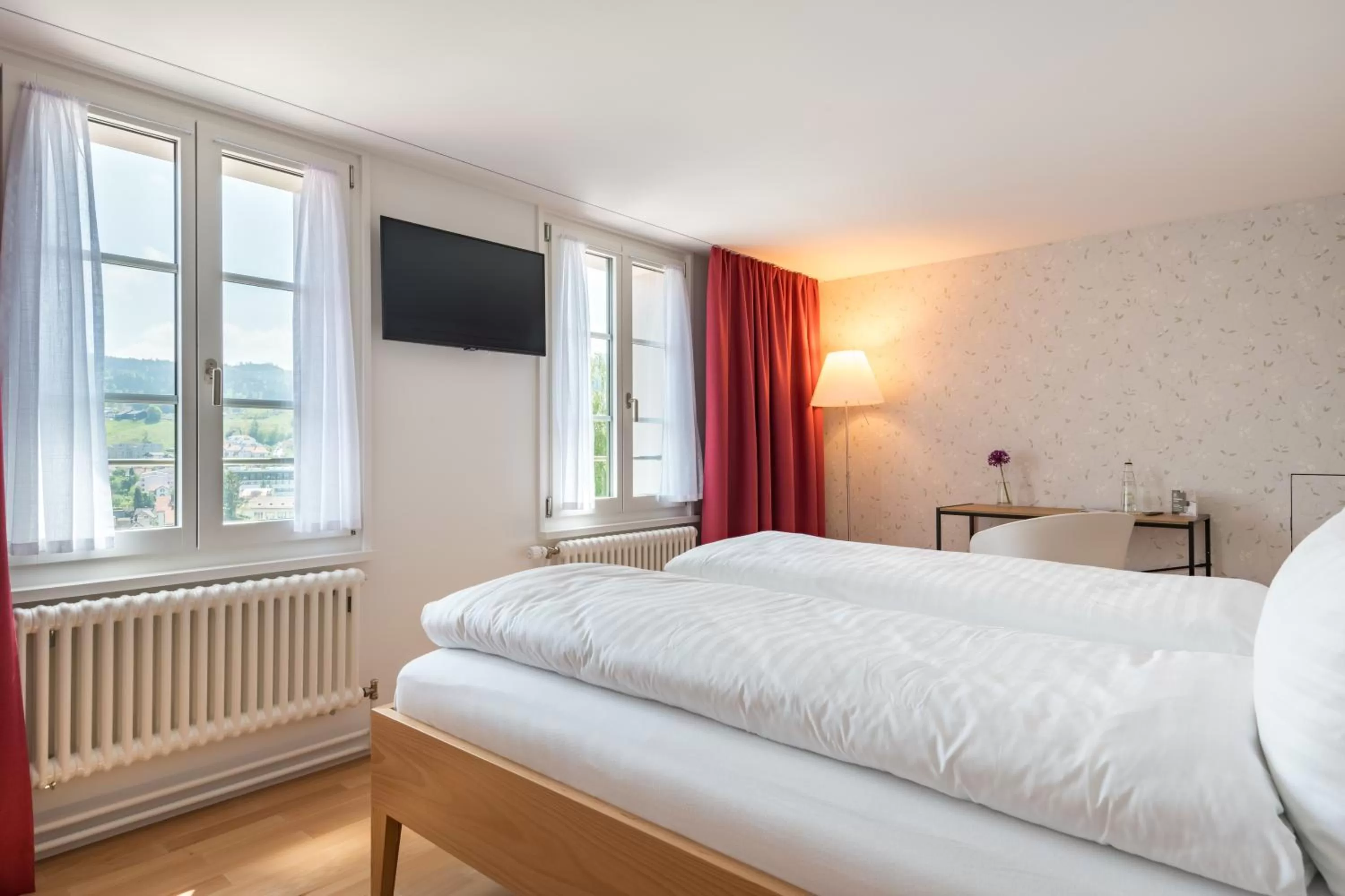 Bedroom, Bed in Linde Heiden Swiss Quality Hotel