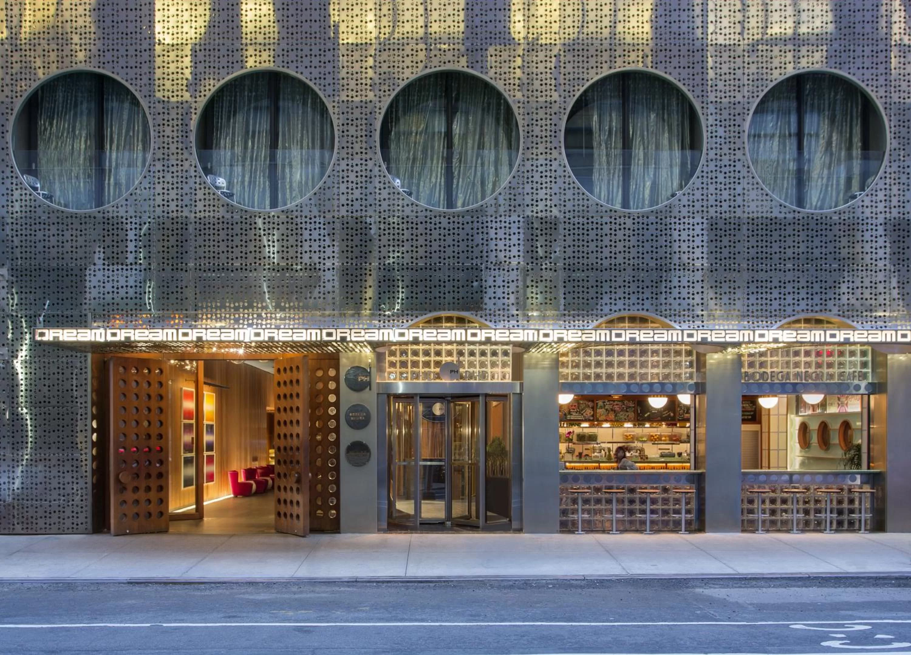 Property building in Dream Downtown, by Hyatt