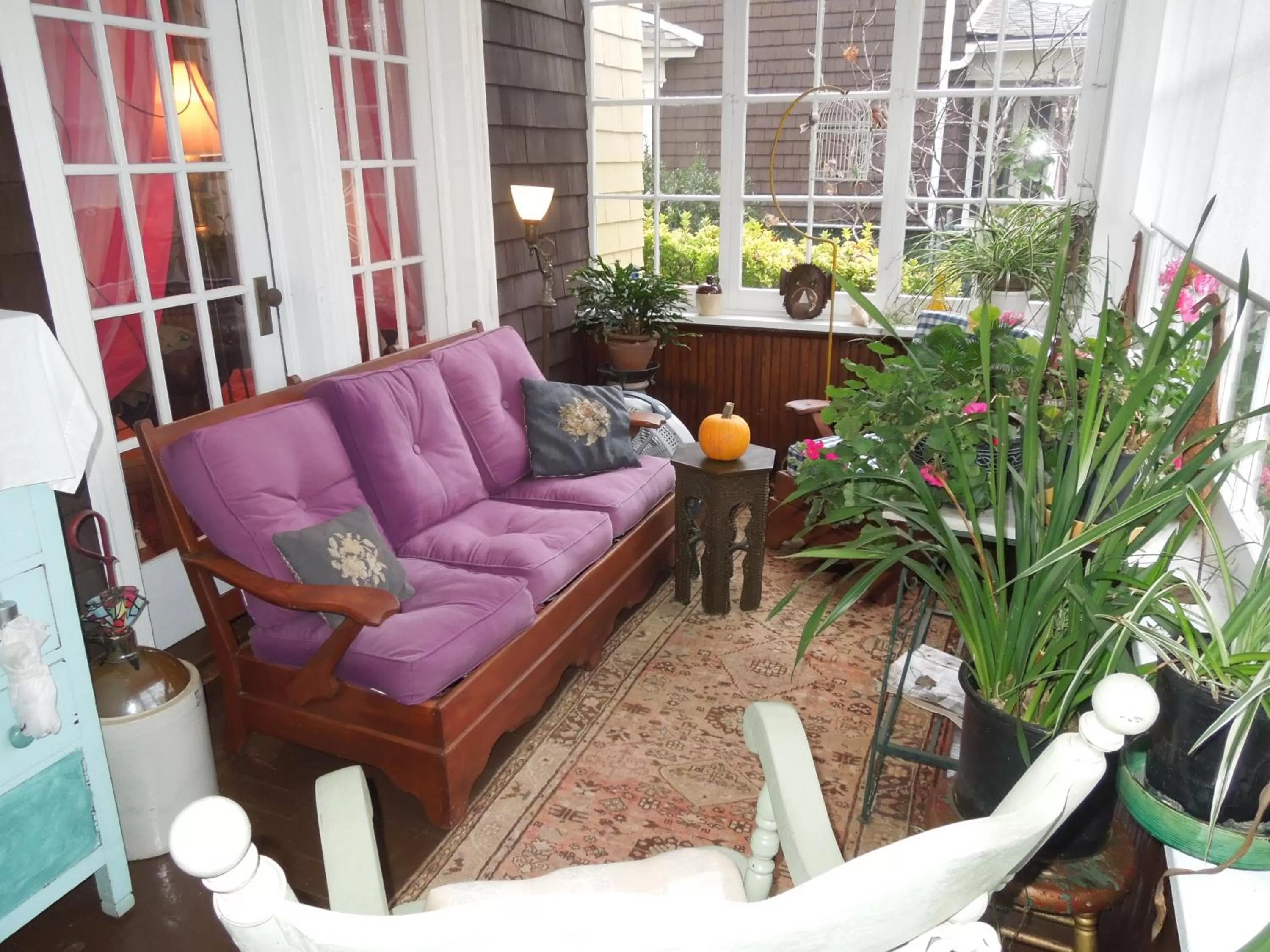 Balcony/Terrace in Victorian Bed & Breakfast of Staten Island