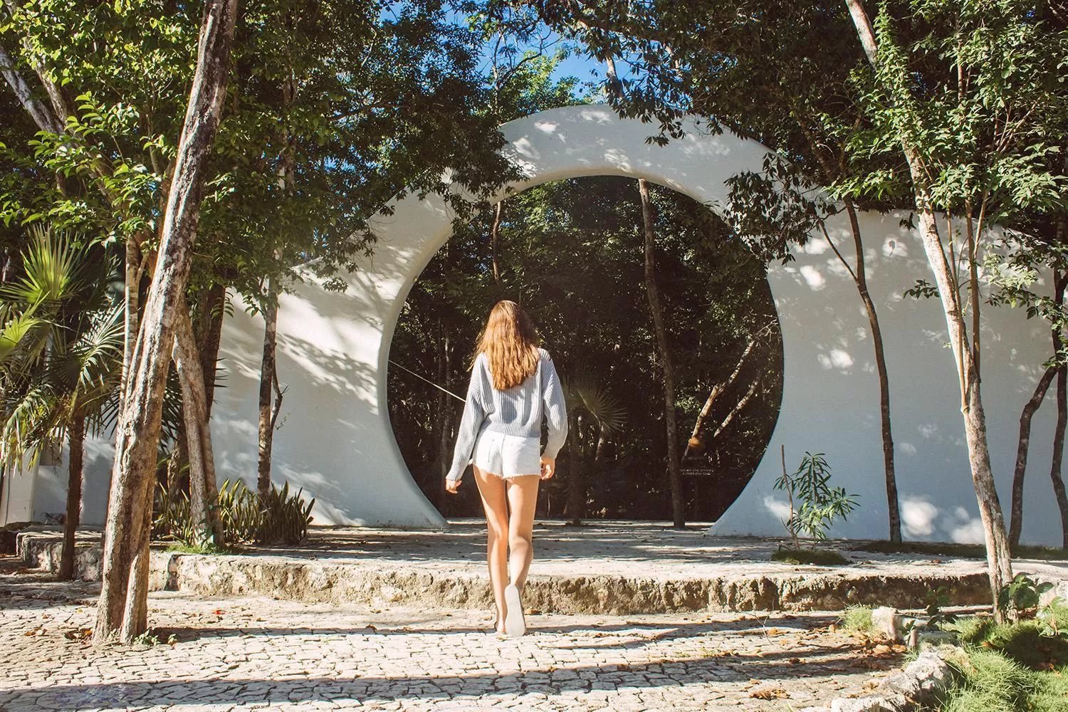 Property building in Hotel Holistika Tulum