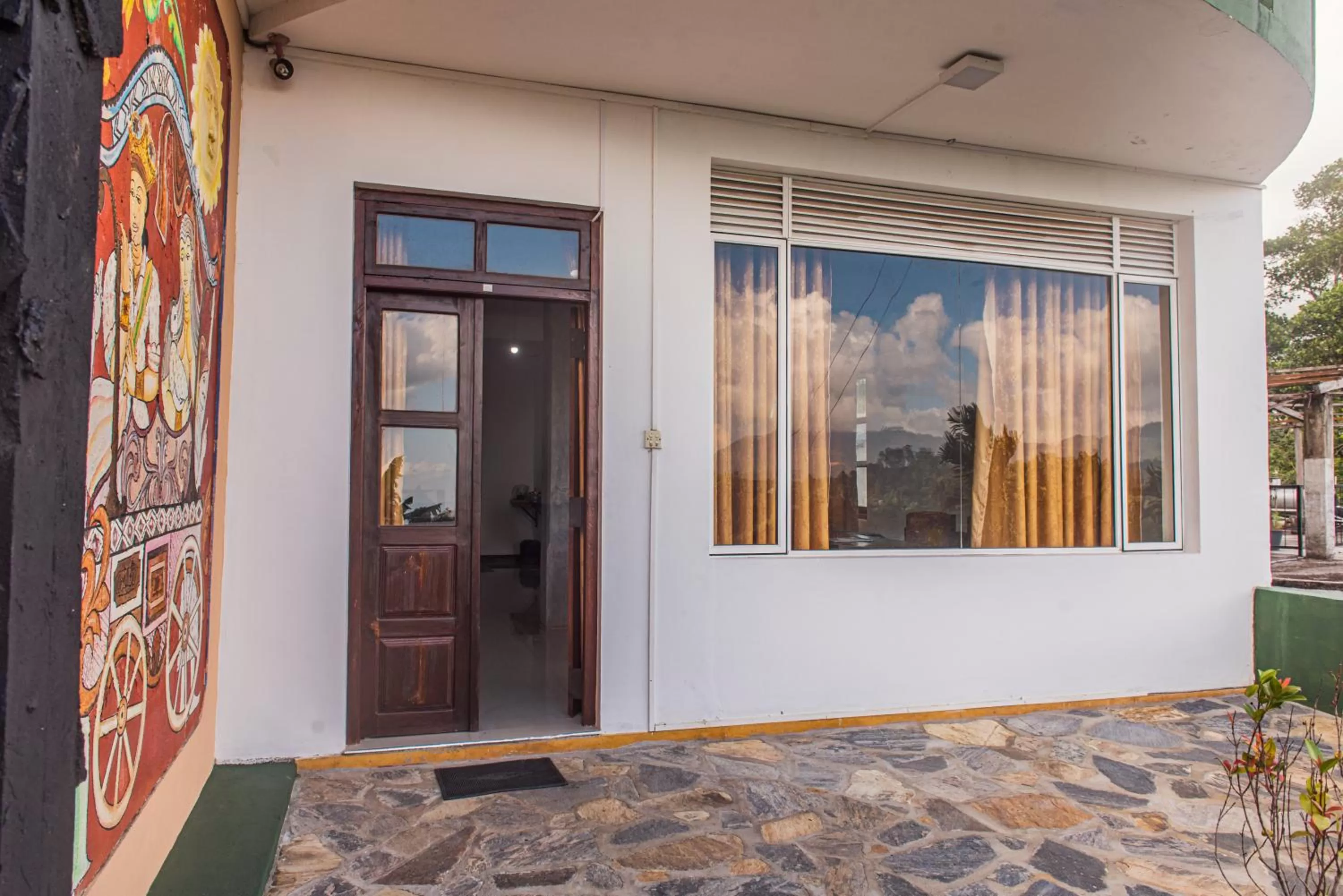 Facade/entrance in Ravana Range Ella