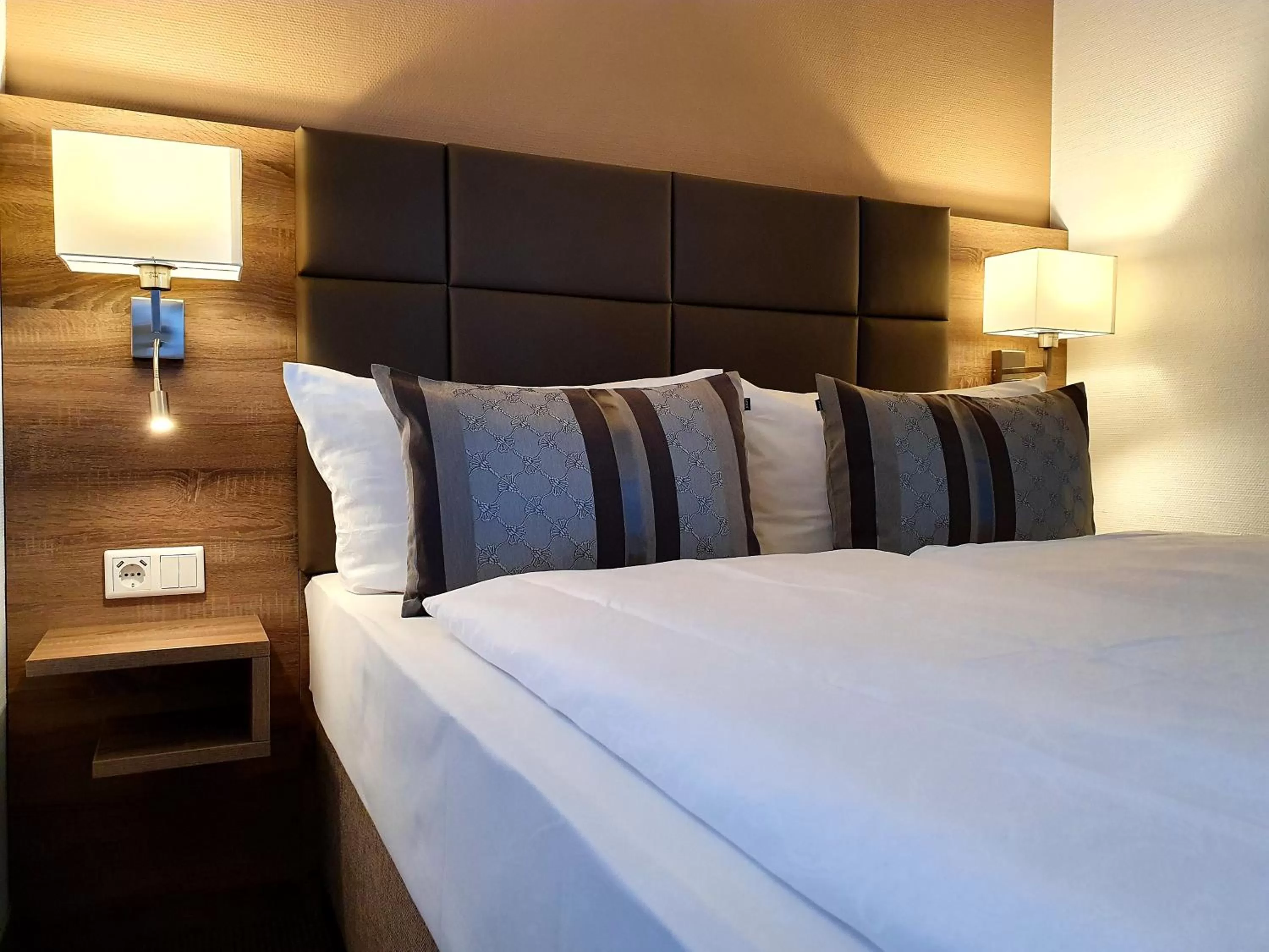 Bed in Hotel in den Herrnwiesen