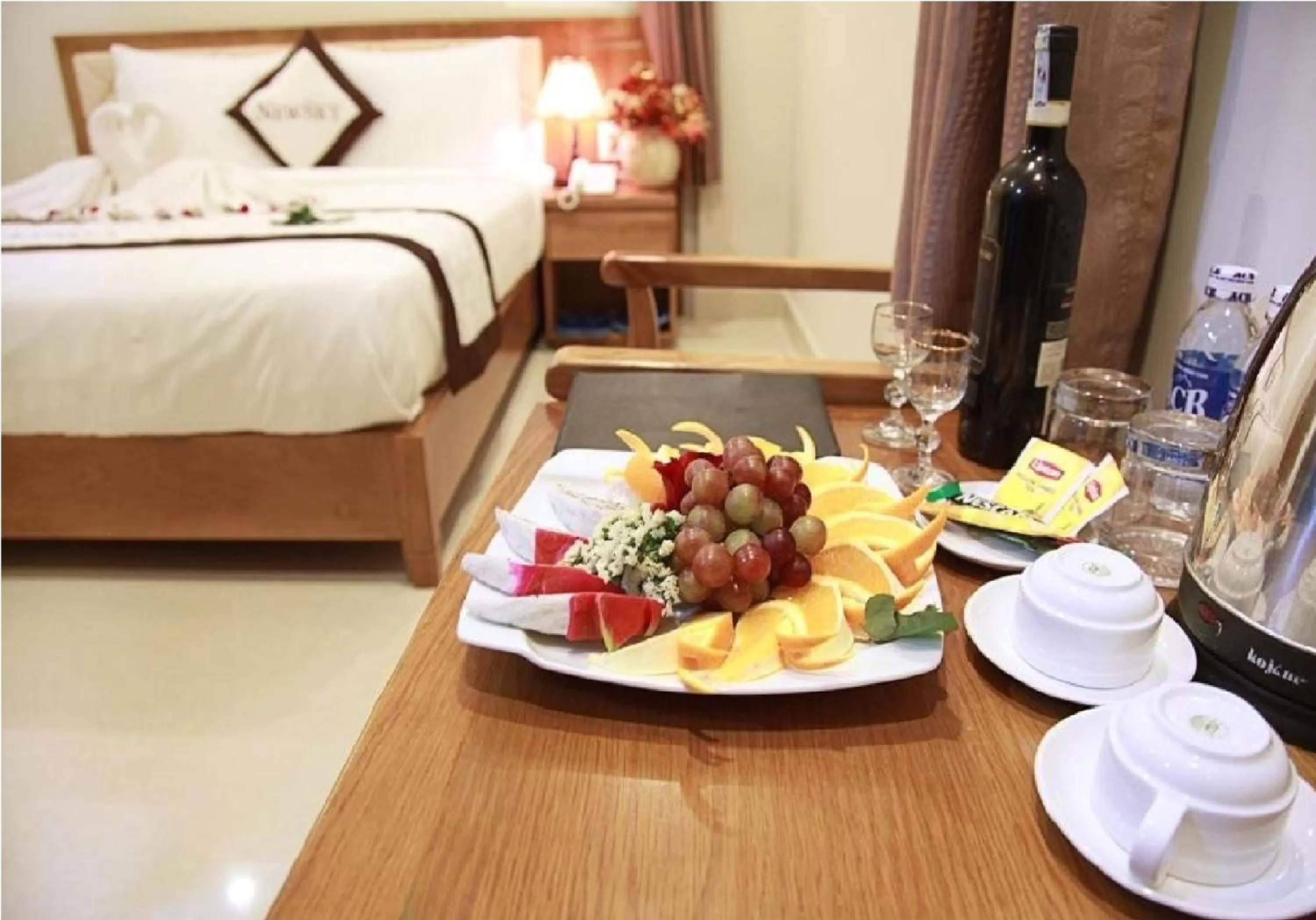 Bed in Canary Nha Trang Hotel