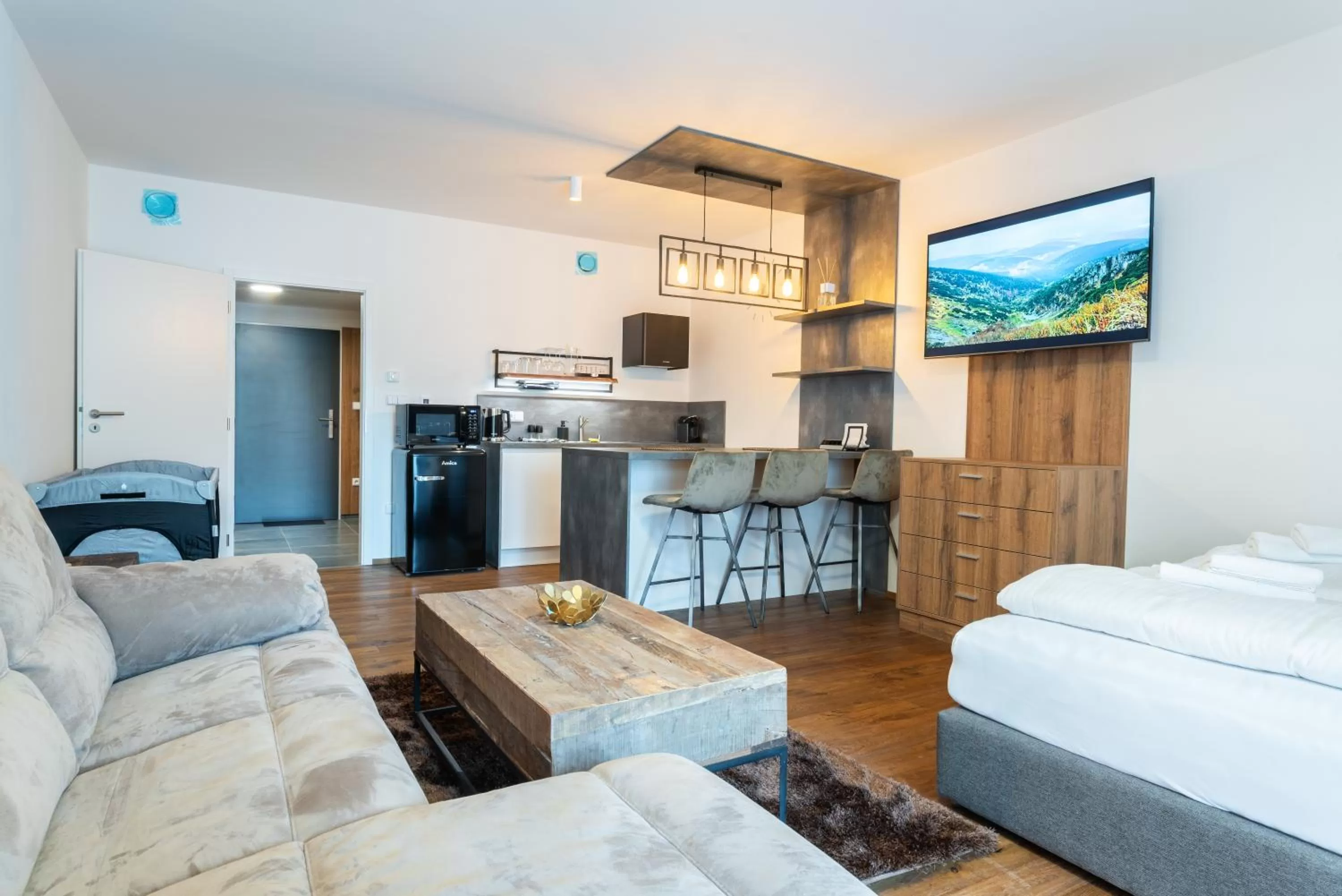 Living room in Resort Vrchlabí