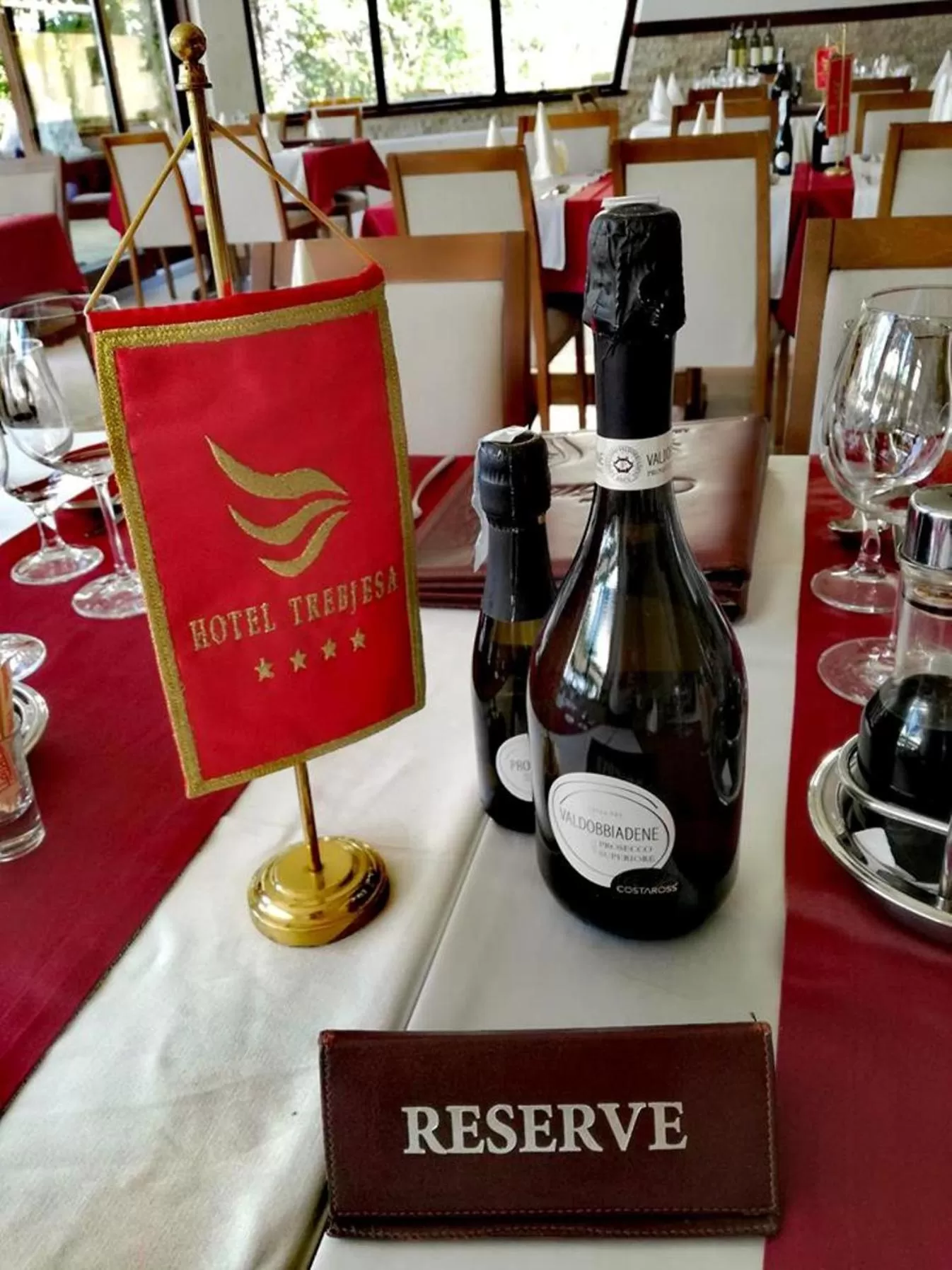 Alcoholic drinks in Hotel Trebjesa