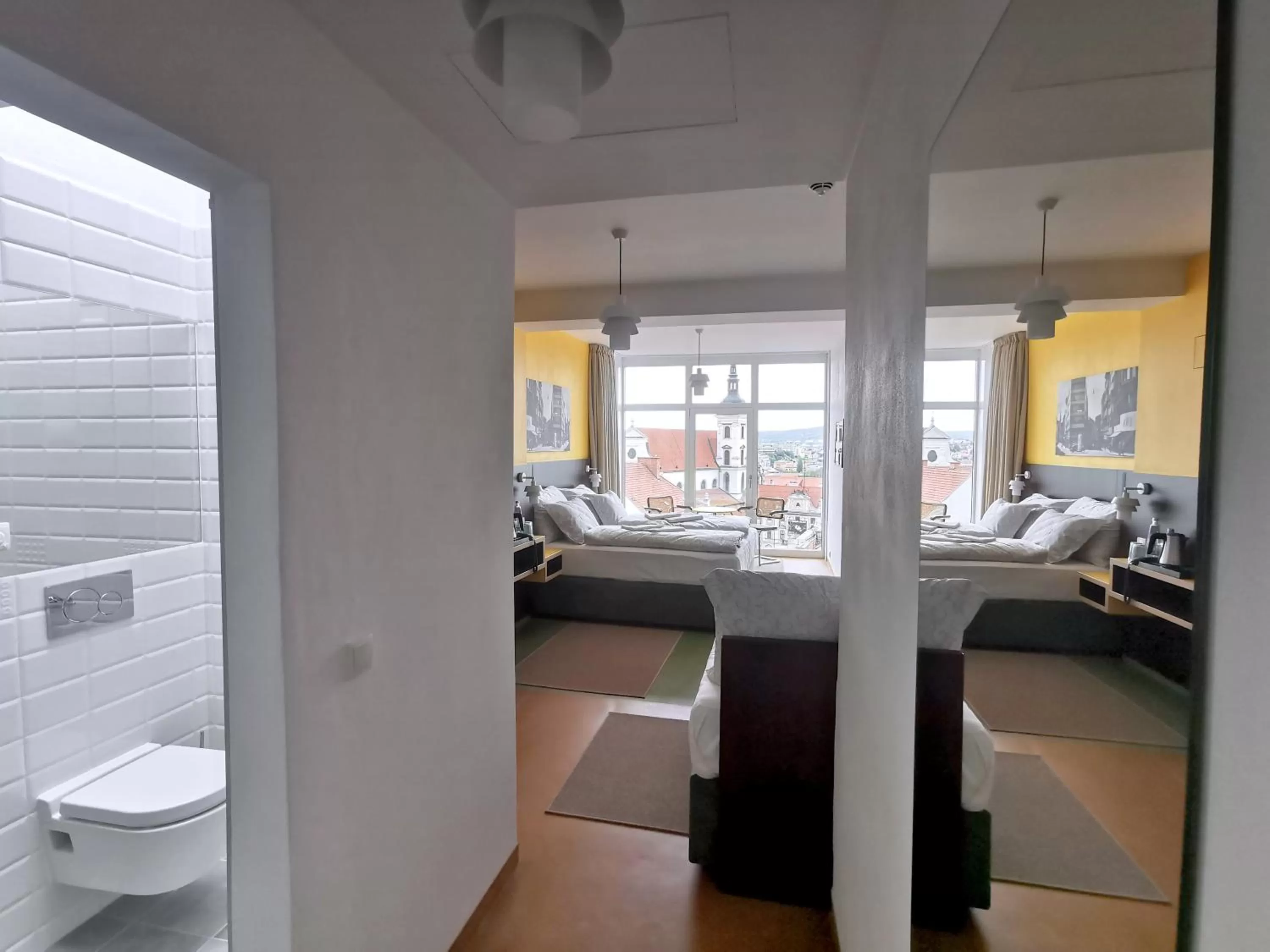 Toilet in Hotel Avion - National Cultural Monument - ICONIC HOUSES ORG