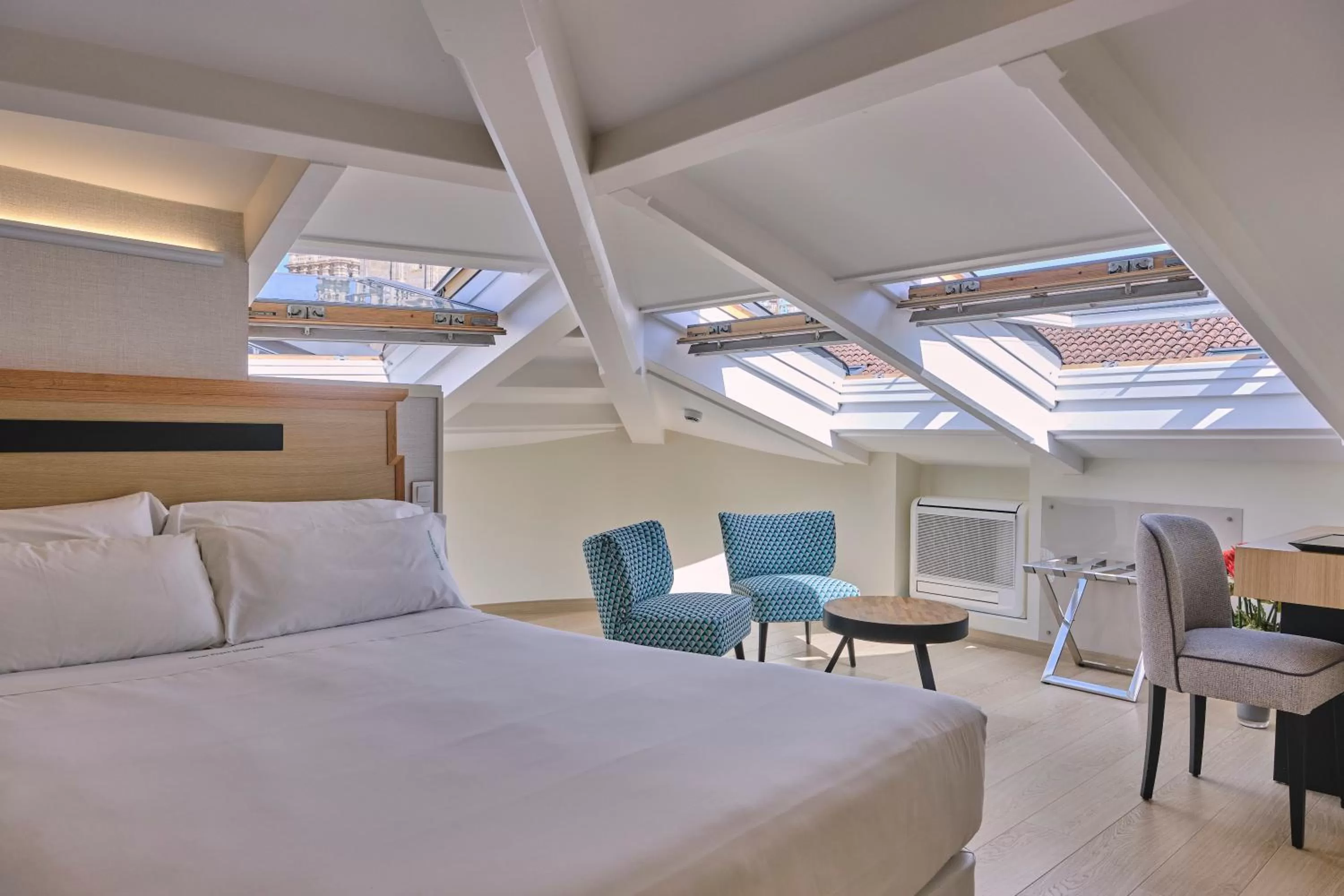 Photo of the whole room, Bed in Hotel Praza Quintana