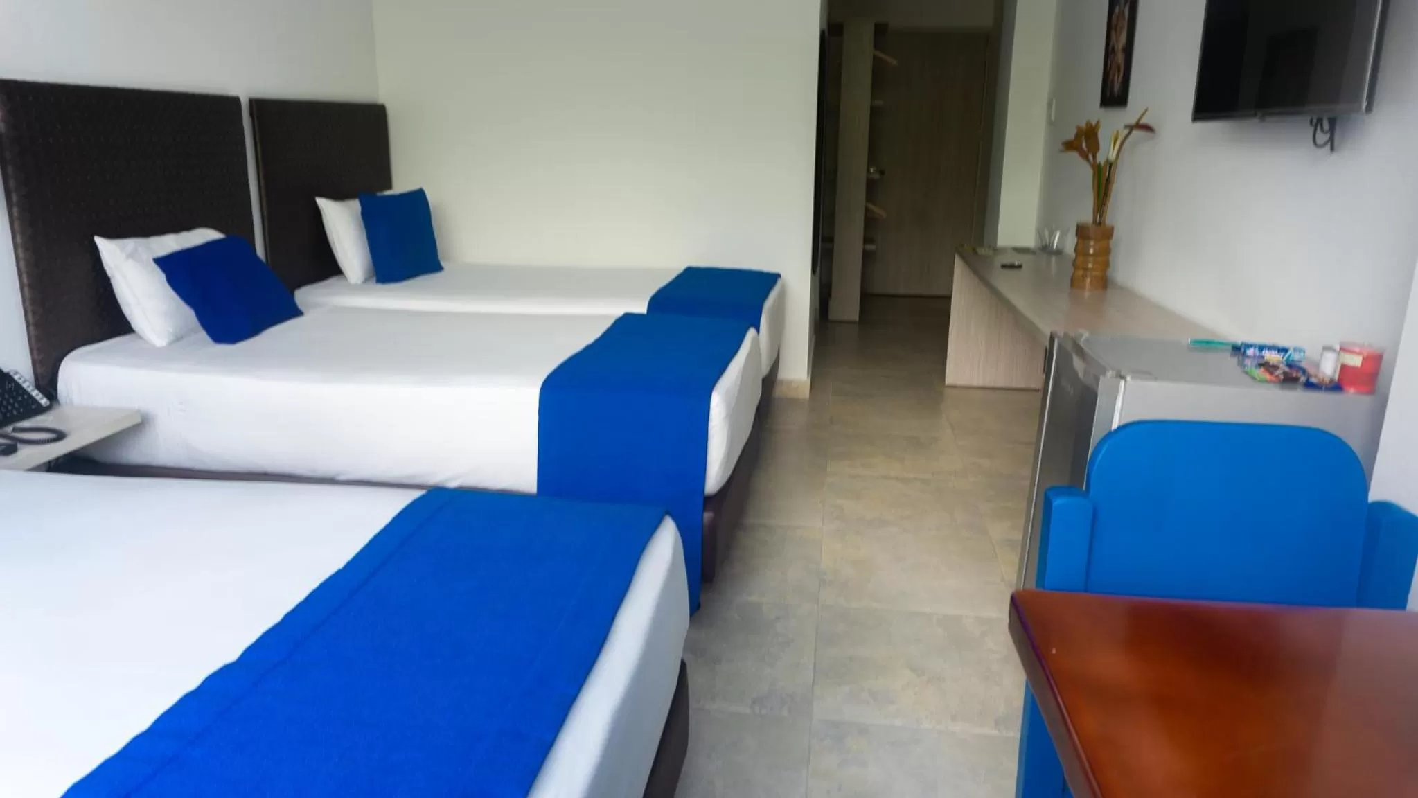 Bed in Hotel Ventura