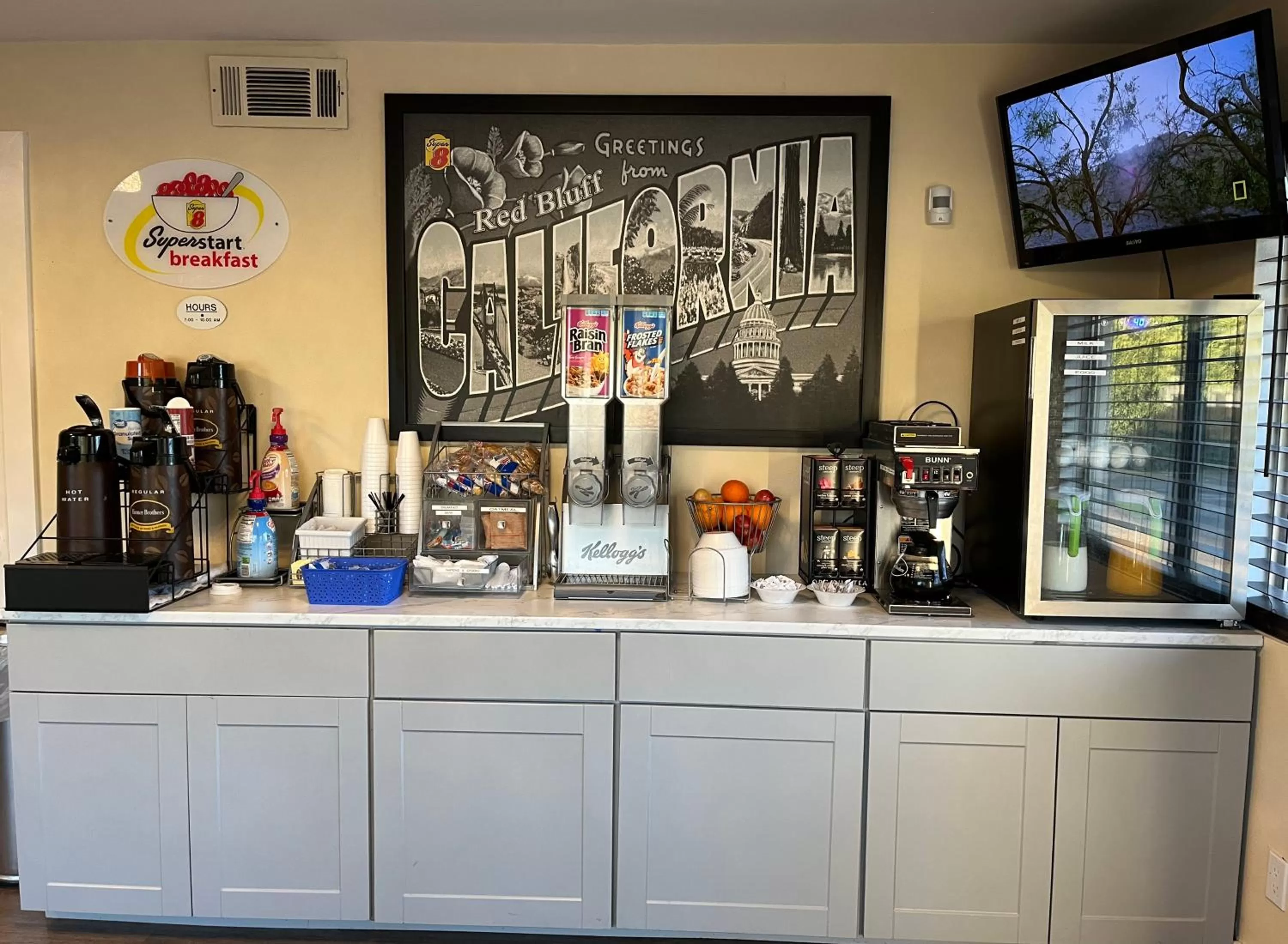 Breakfast in Super 8 by Wyndham Red Bluff