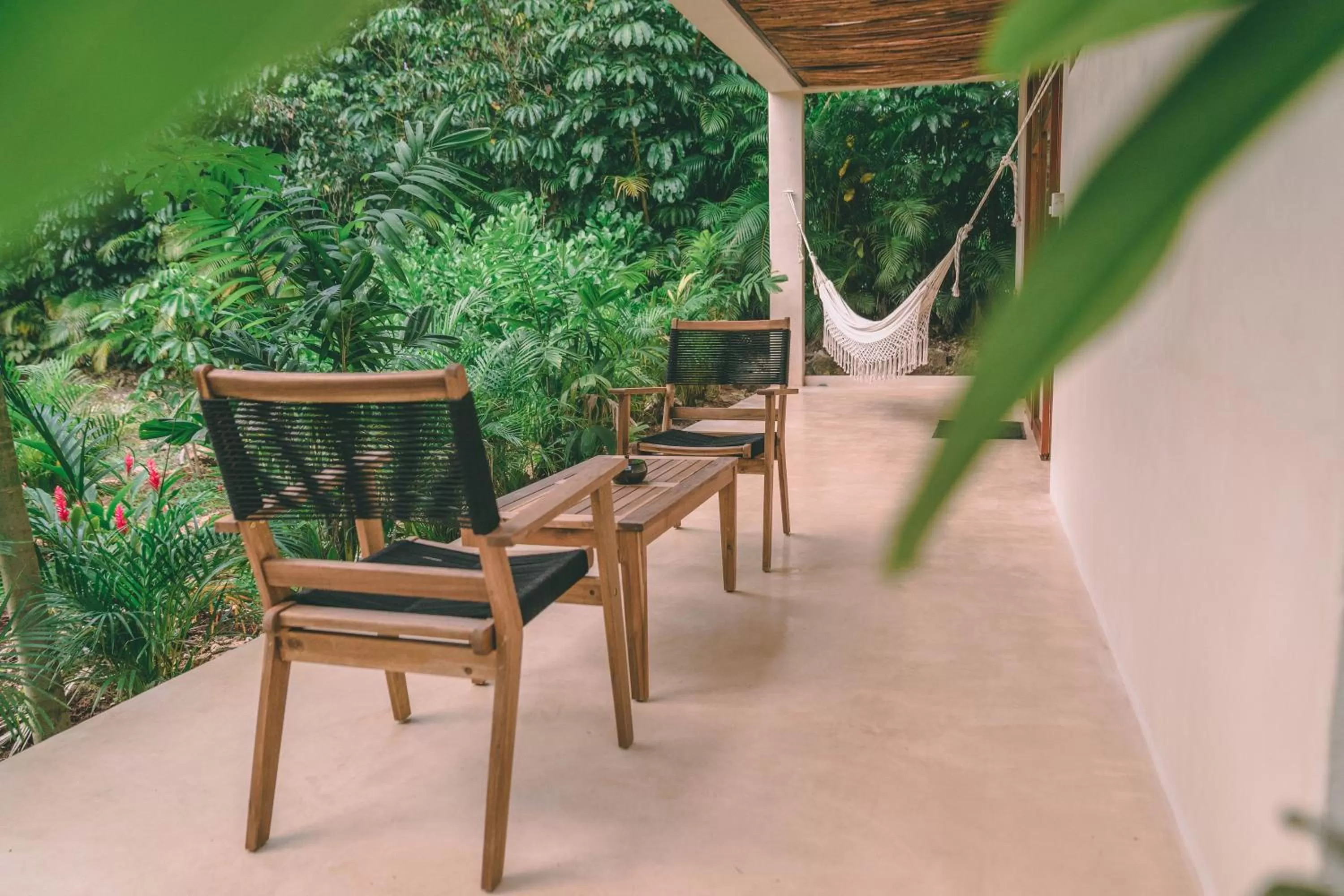 Patio in Destino Mío Mayan Jungle Retreat