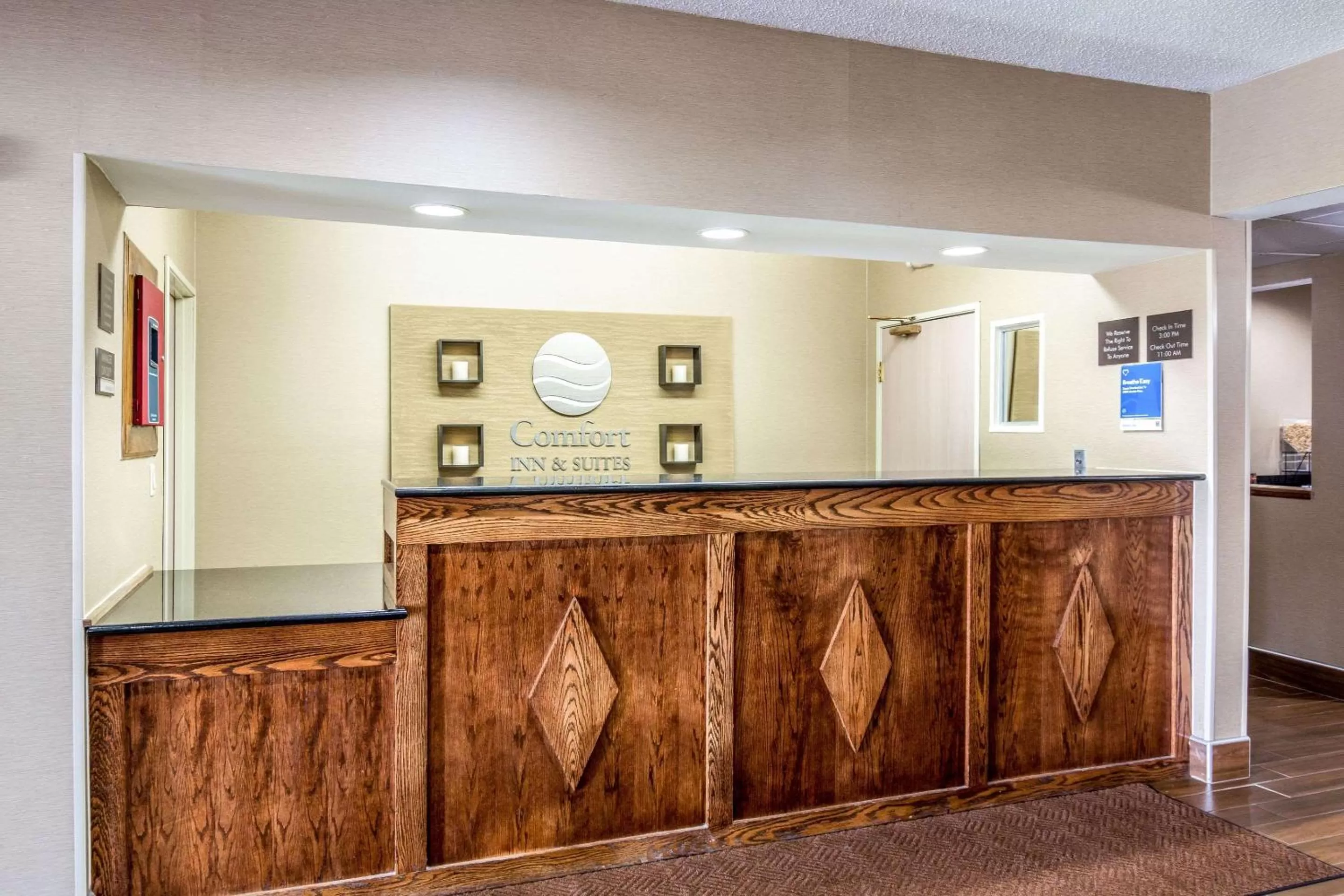 Lobby or reception in Comfort Inn & Suites - Hannibal