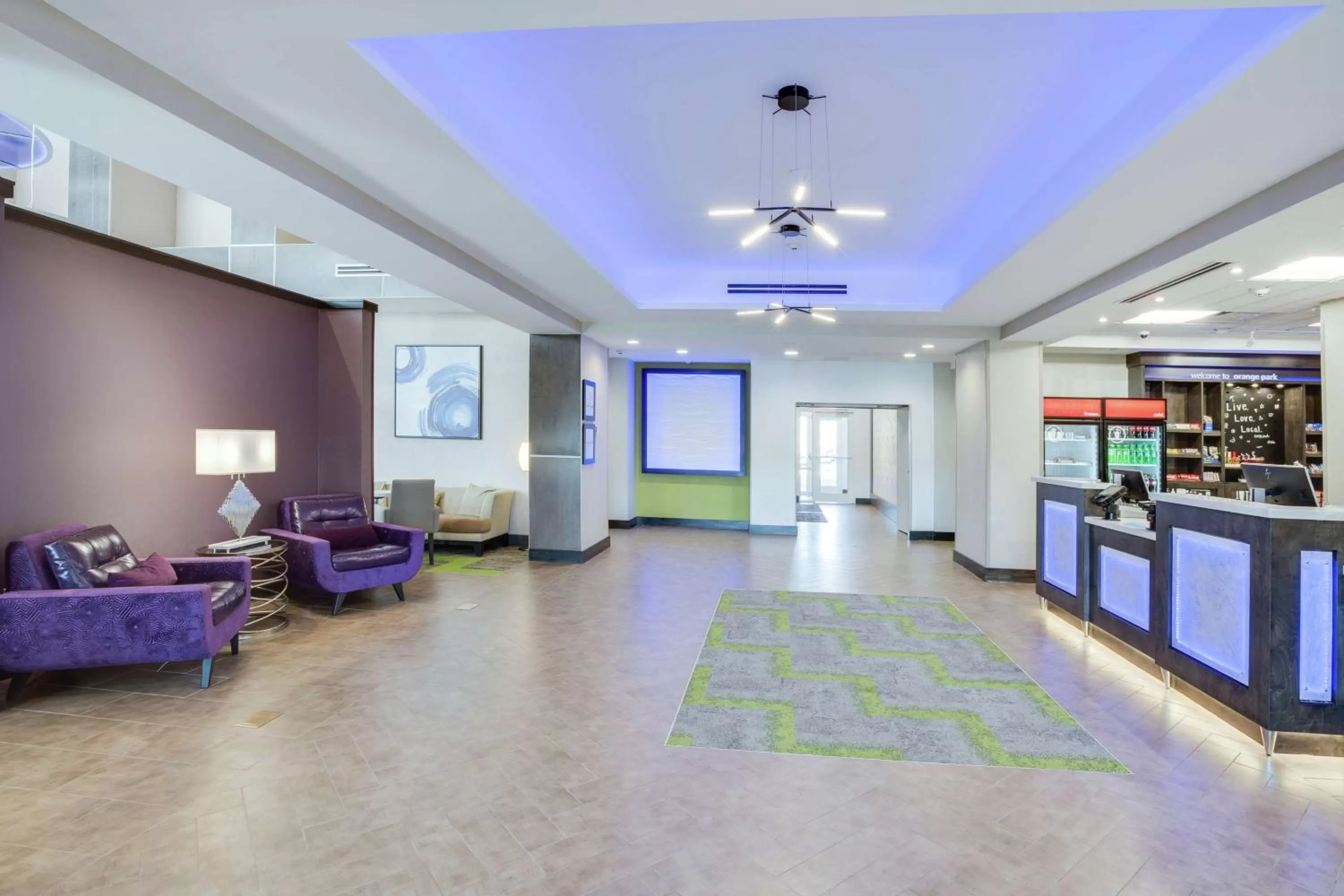 Lobby or reception in Hampton Inn and Suites Jacksonville/Orange Park, FL