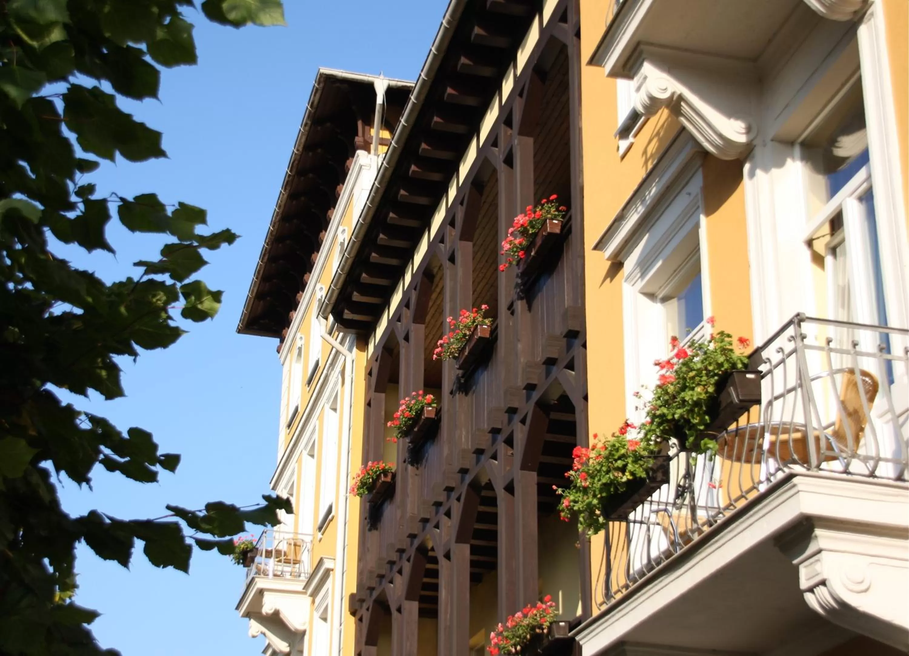 Balcony/Terrace in Hotel Lindenhof Bad Schandau