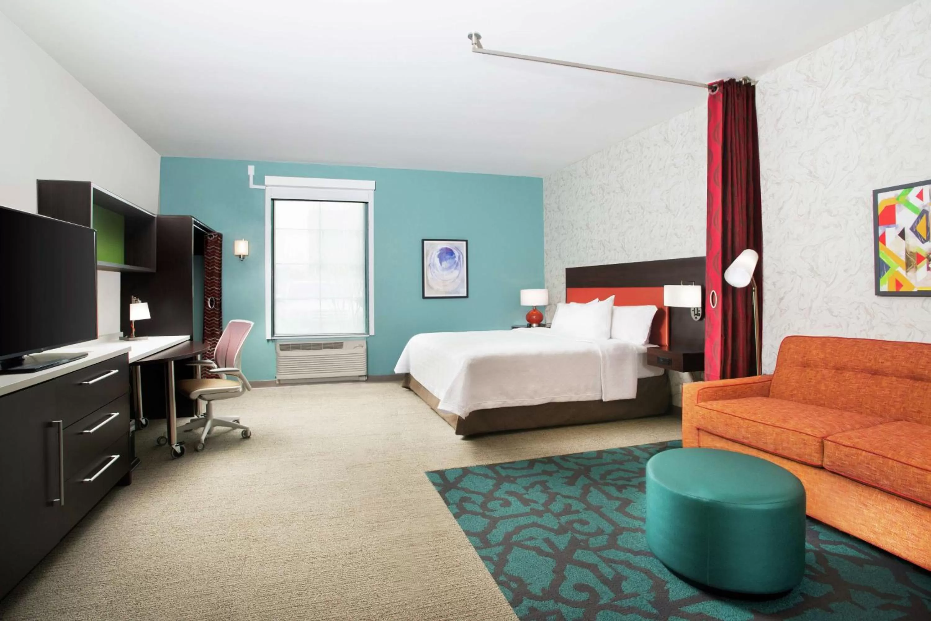 King Room - Mobility/Hearing Accessible - Non-Smoking in Home2 Suites by Hilton Long Island Brookhaven