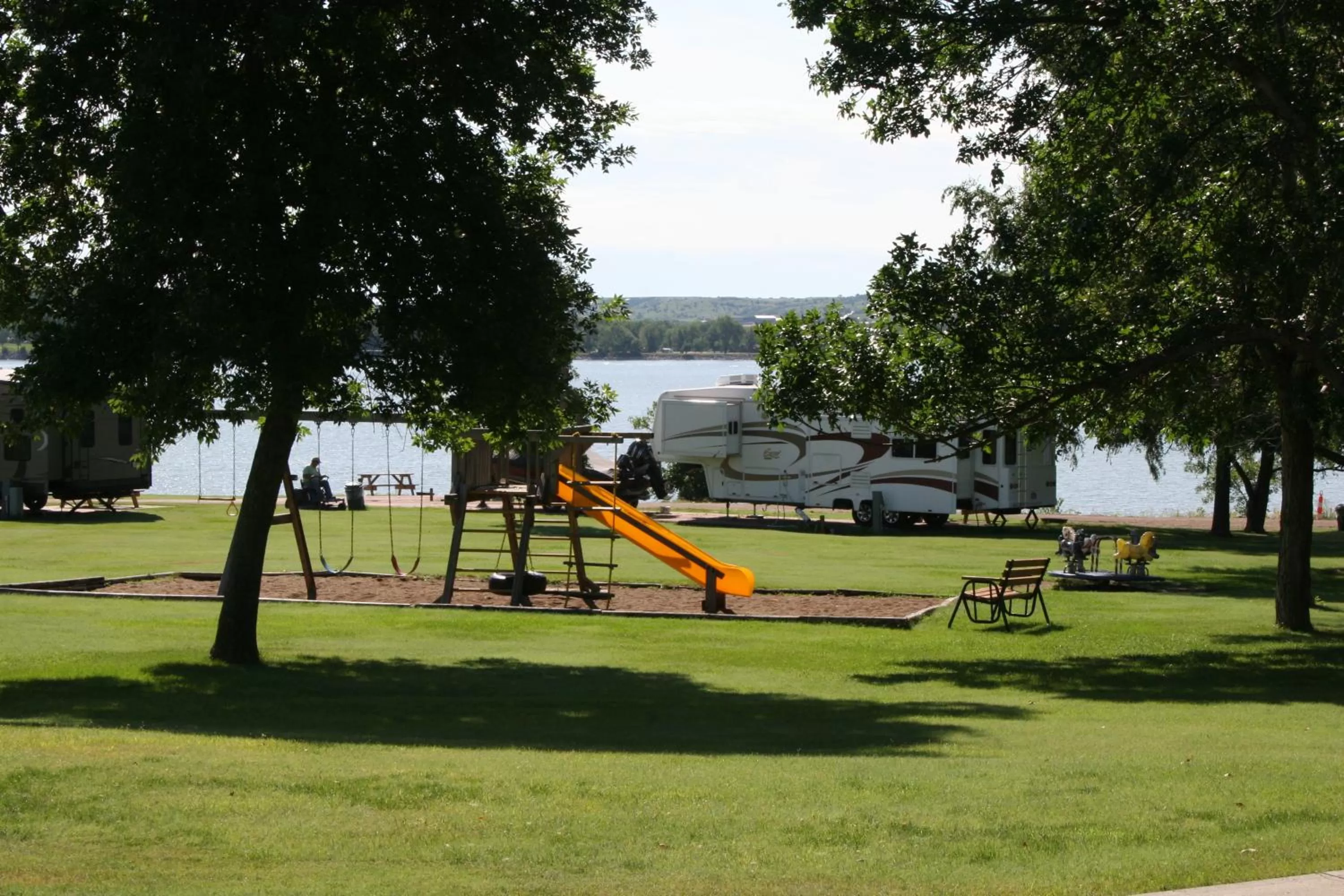 Children play ground in Cedar Shore Resort