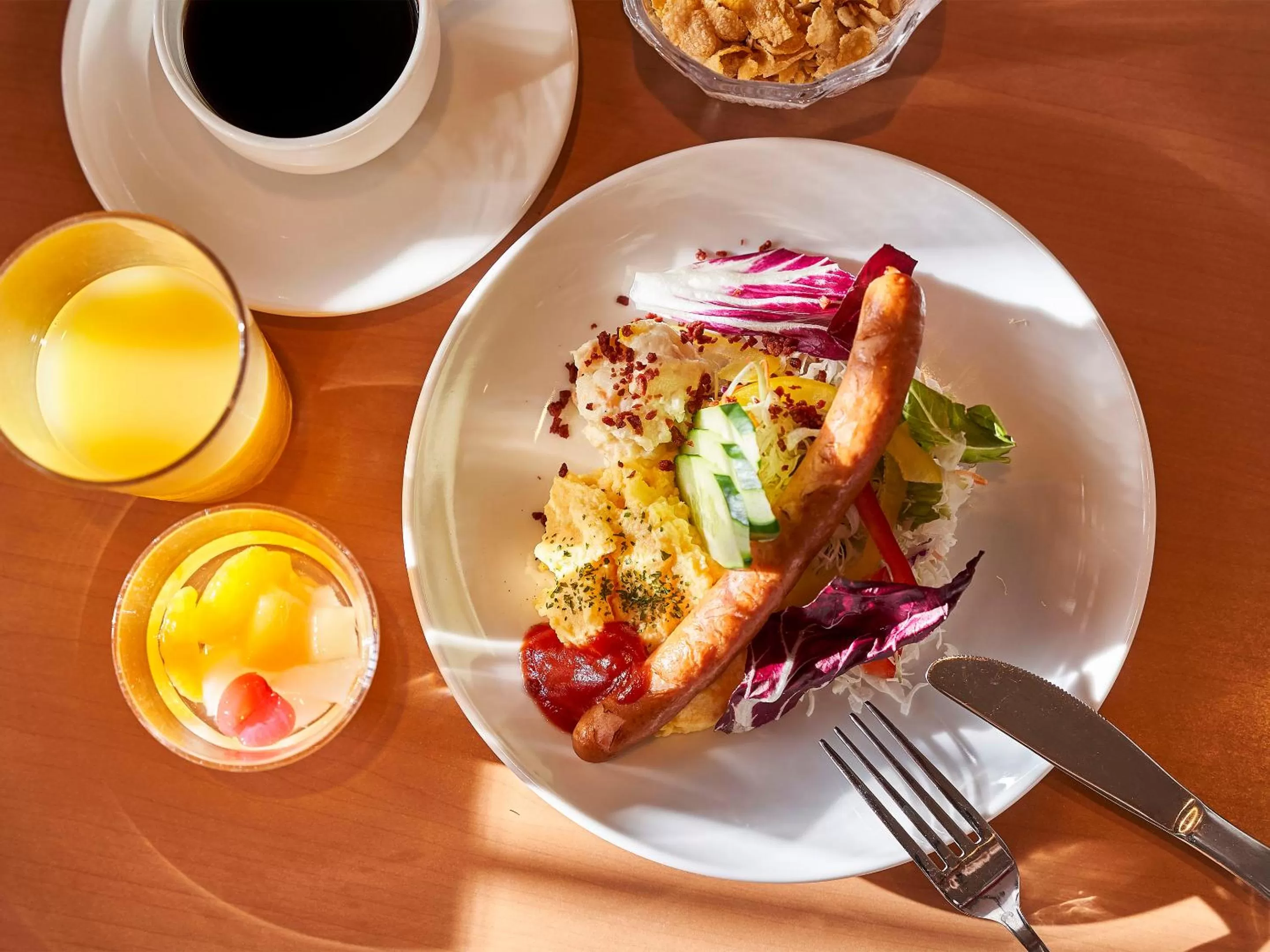 Breakfast in Daiwa Roynet Hotel Hiroshima