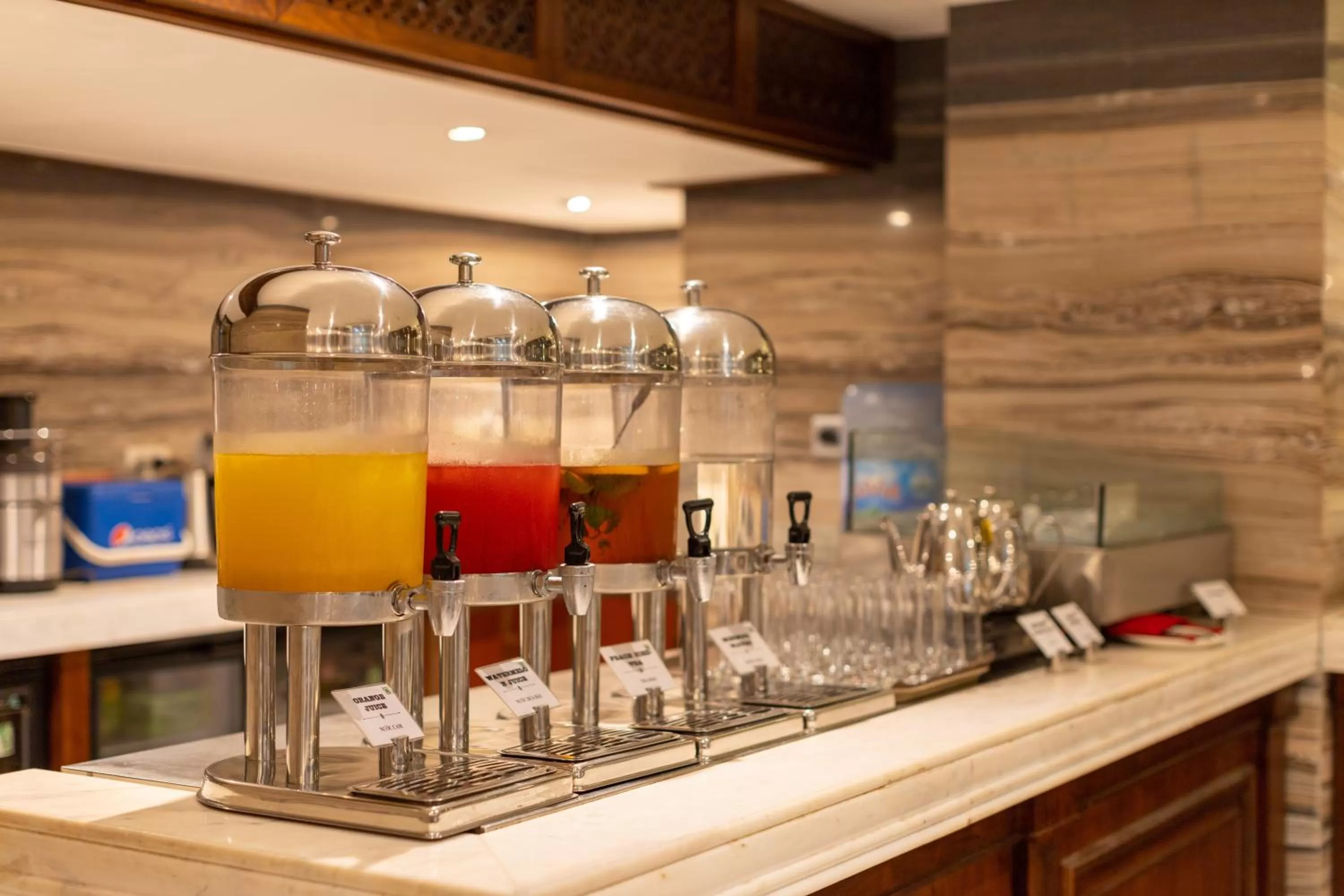 Buffet breakfast in The Lapis Hotel