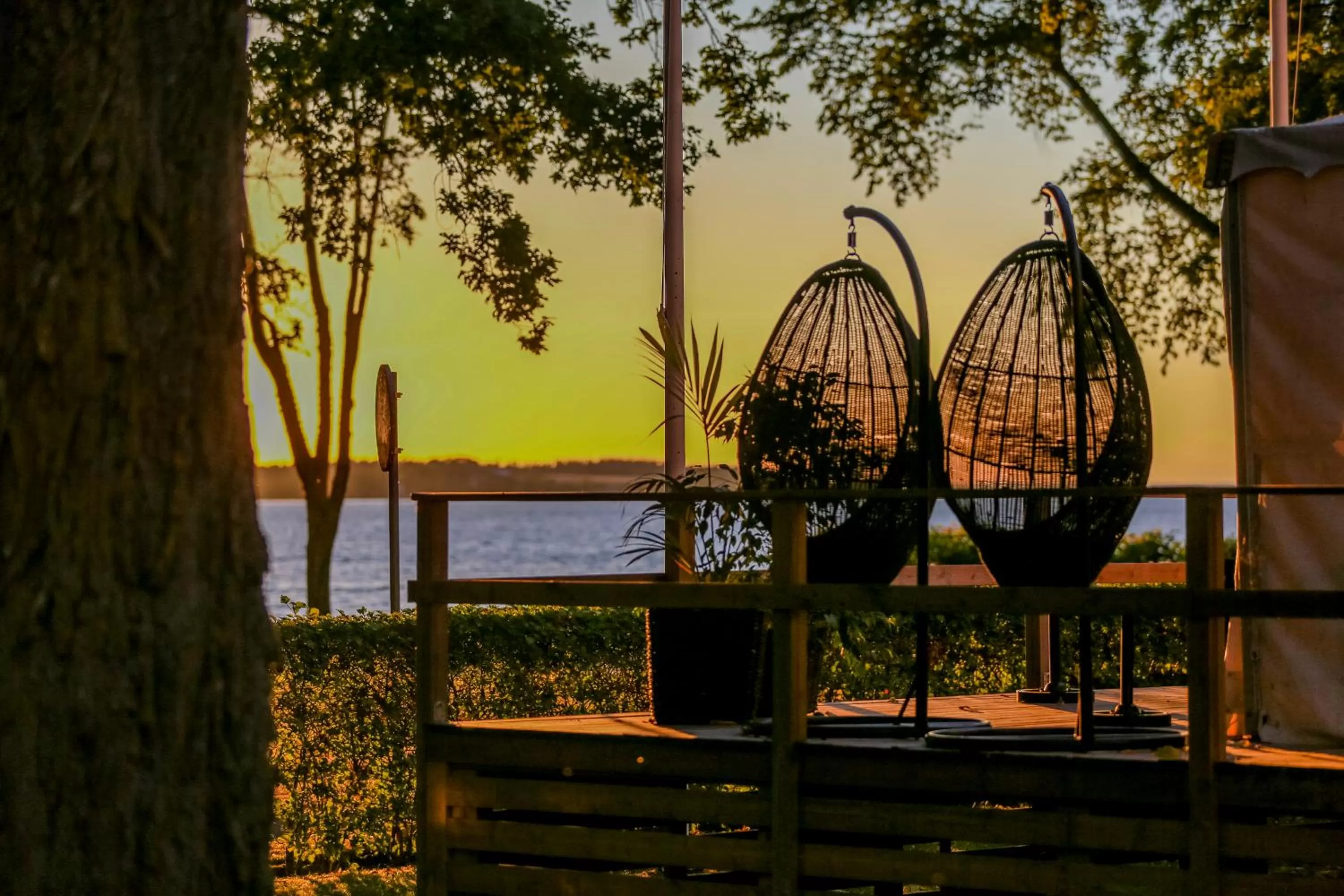 Sunset in Vadstena Klosterhotell Konferens & Spa