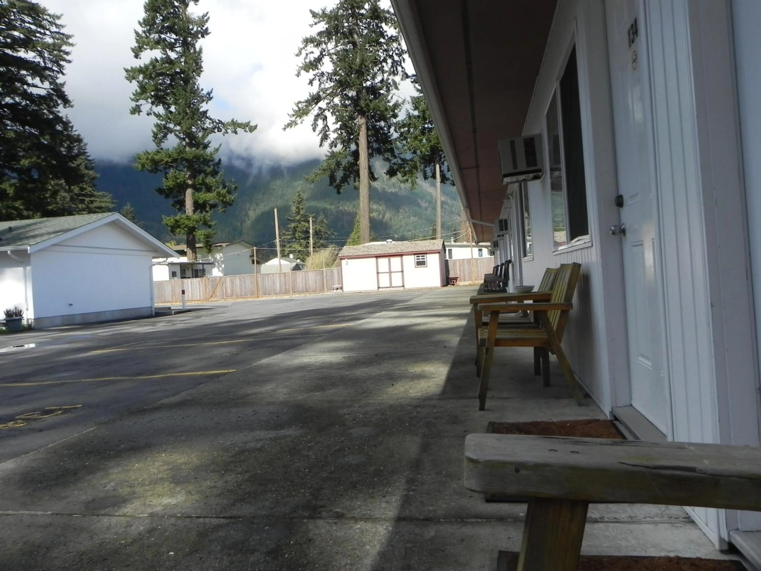 Patio in Skagit Motel