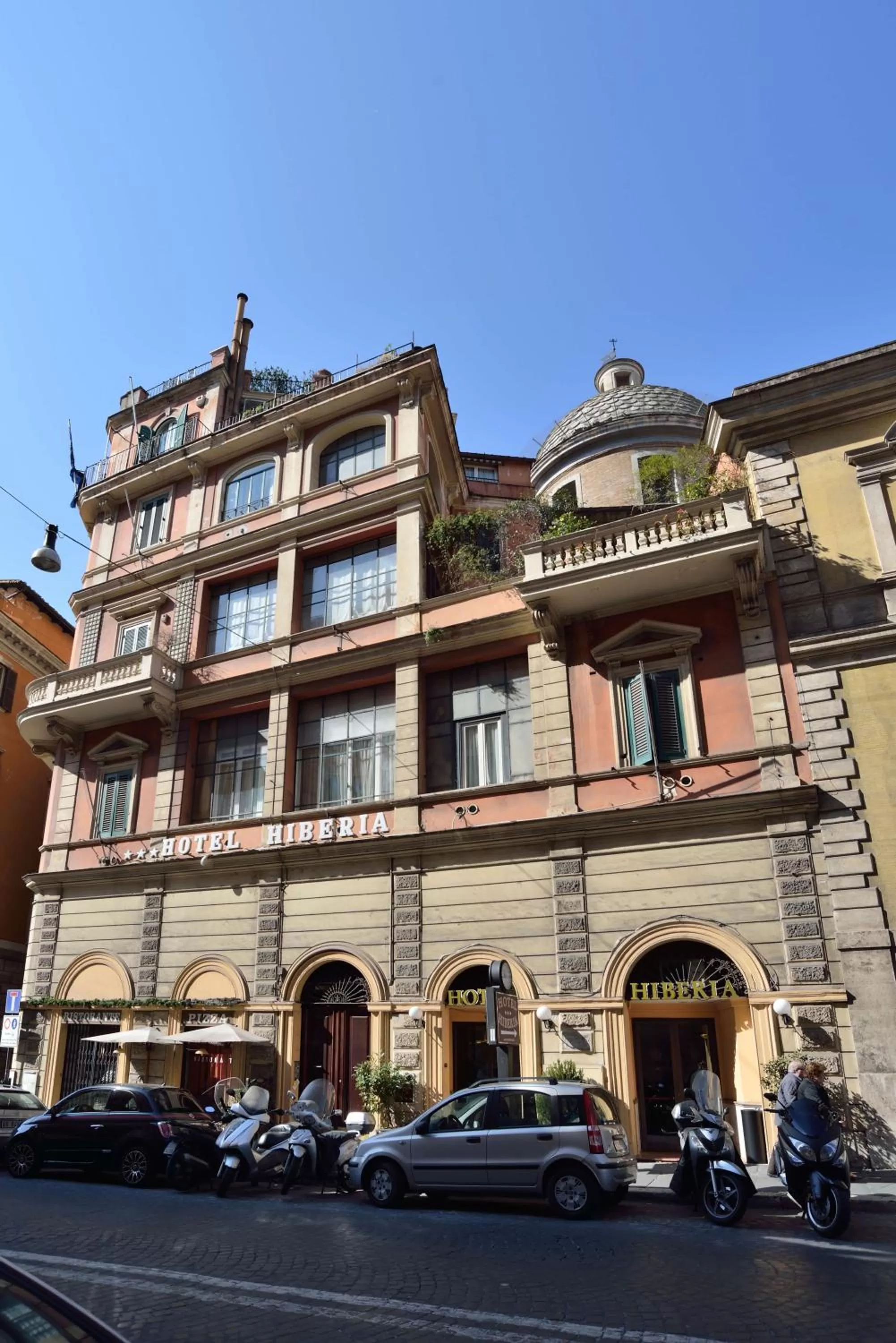 Property building in Hotel Hiberia