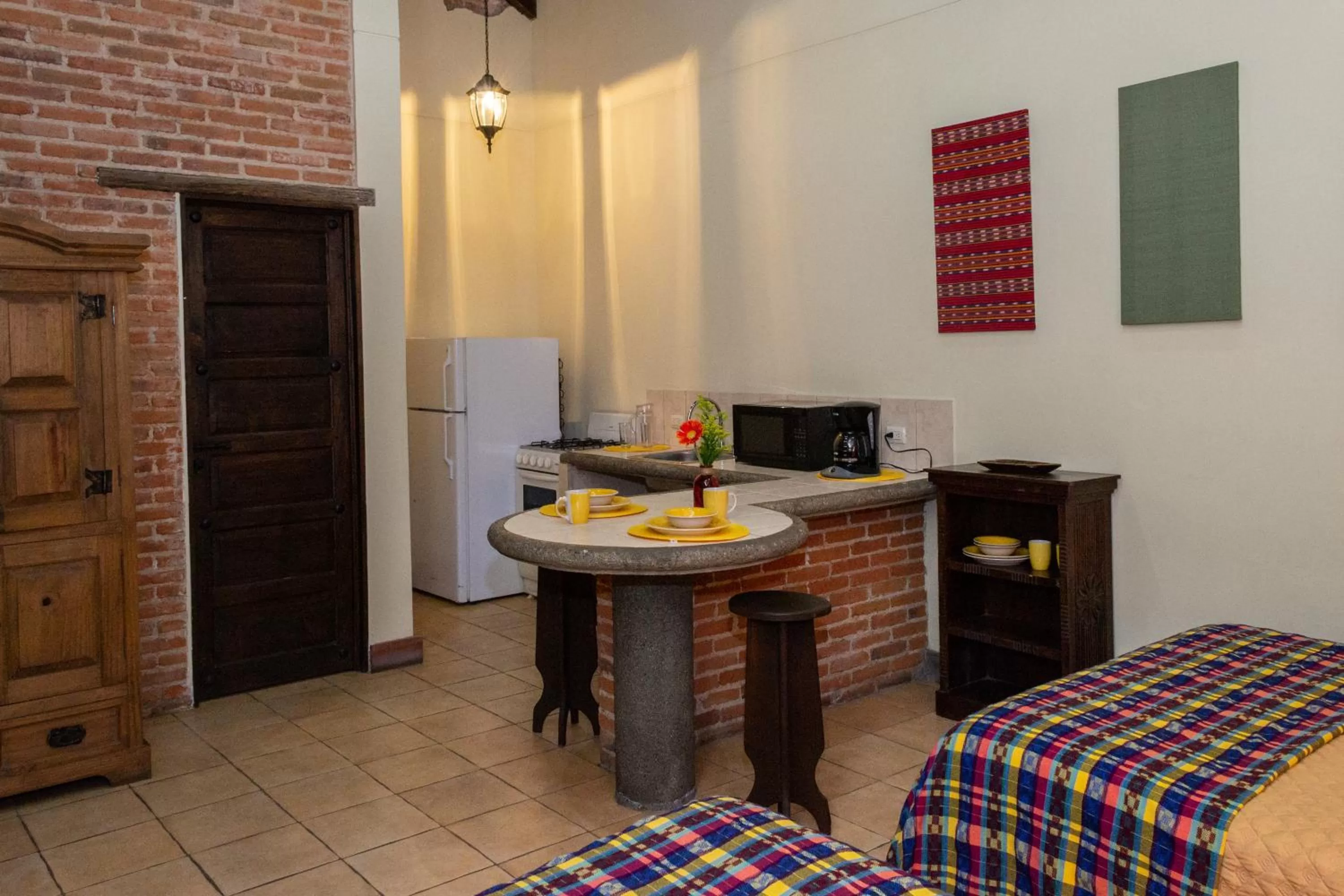 Dining area in Hotel Las Marias