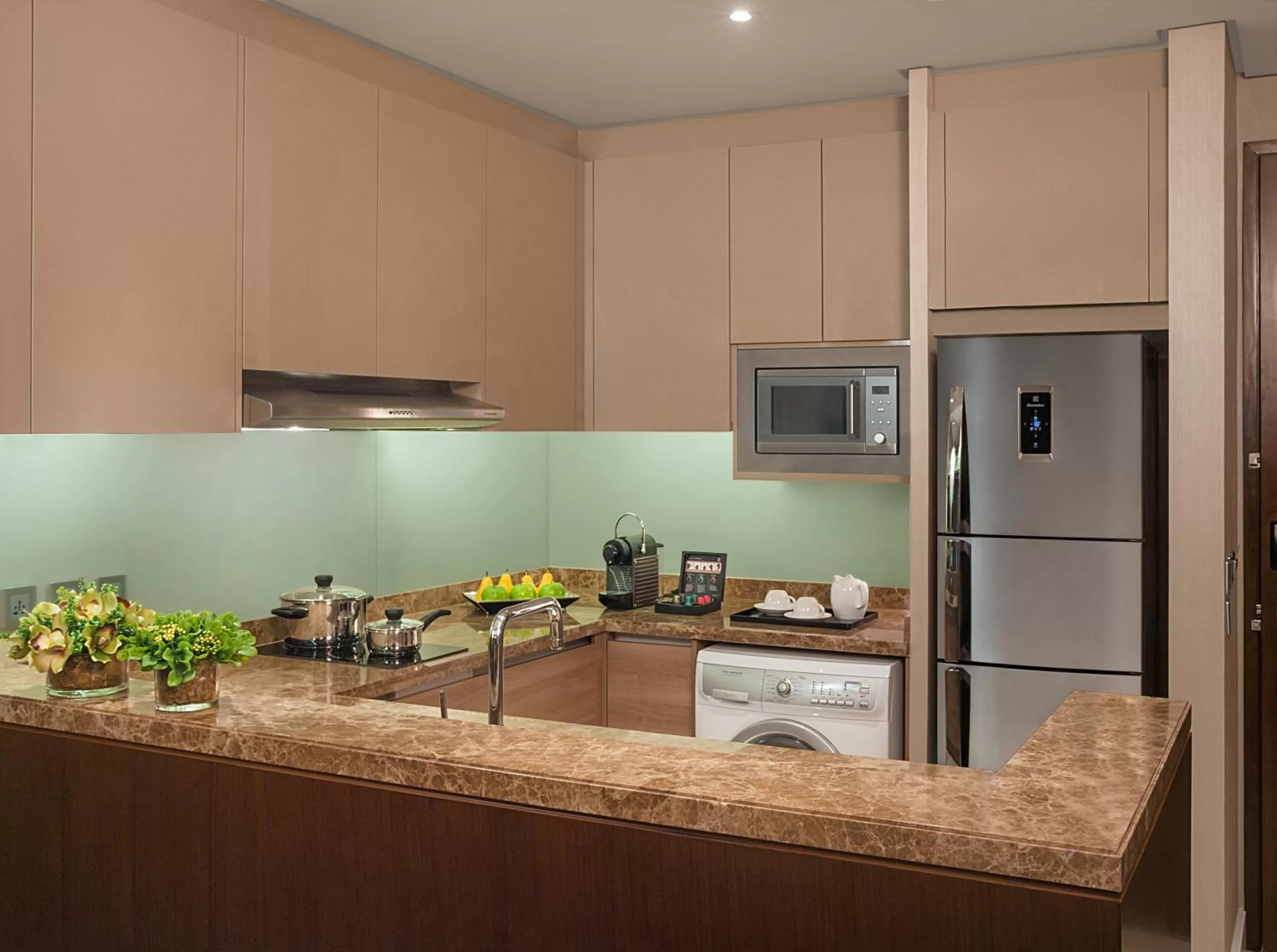 Kitchen or kitchenette in Ascott Bonifacio Global City Manila