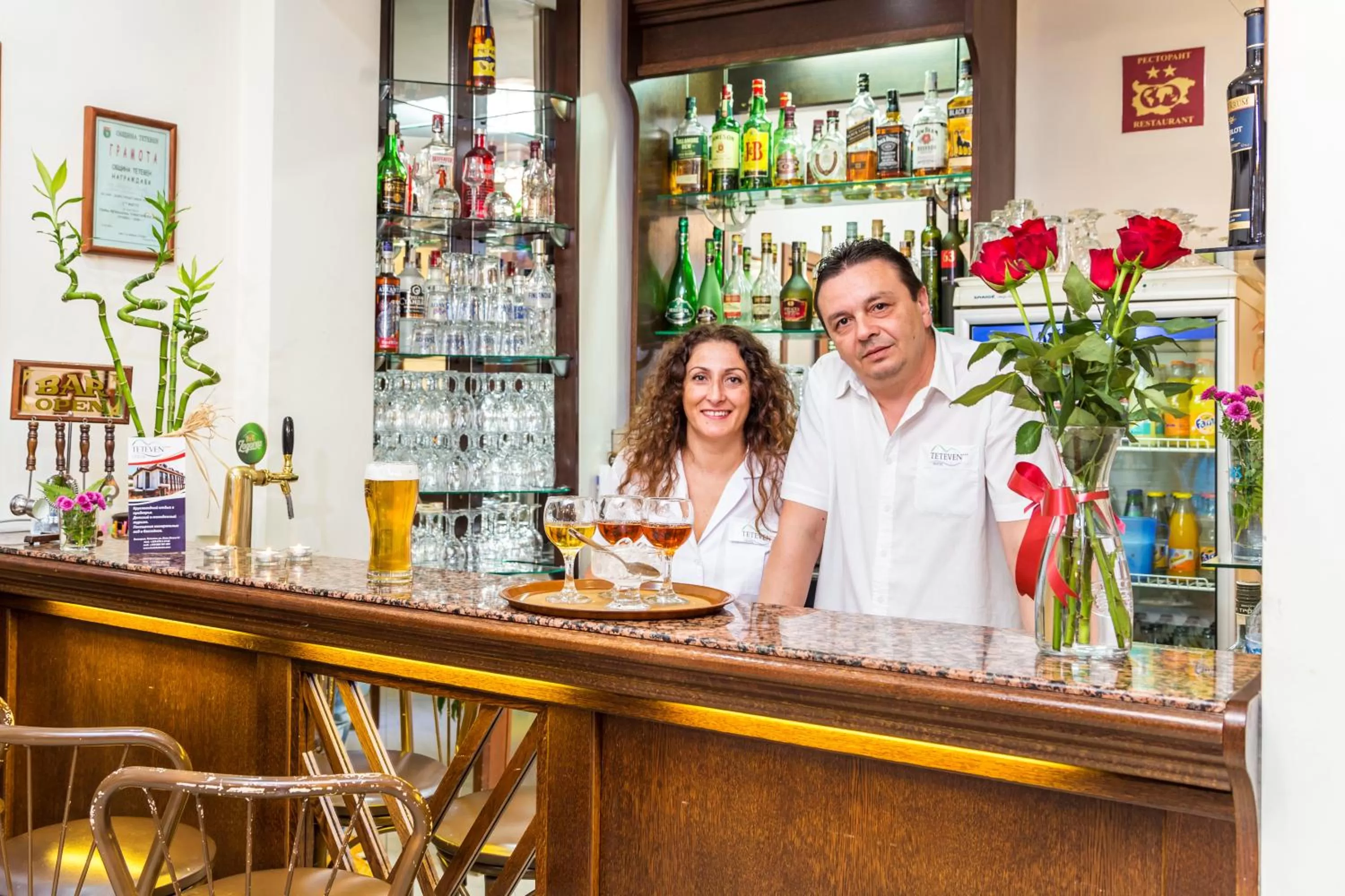 Staff in Family Hotel Teteven