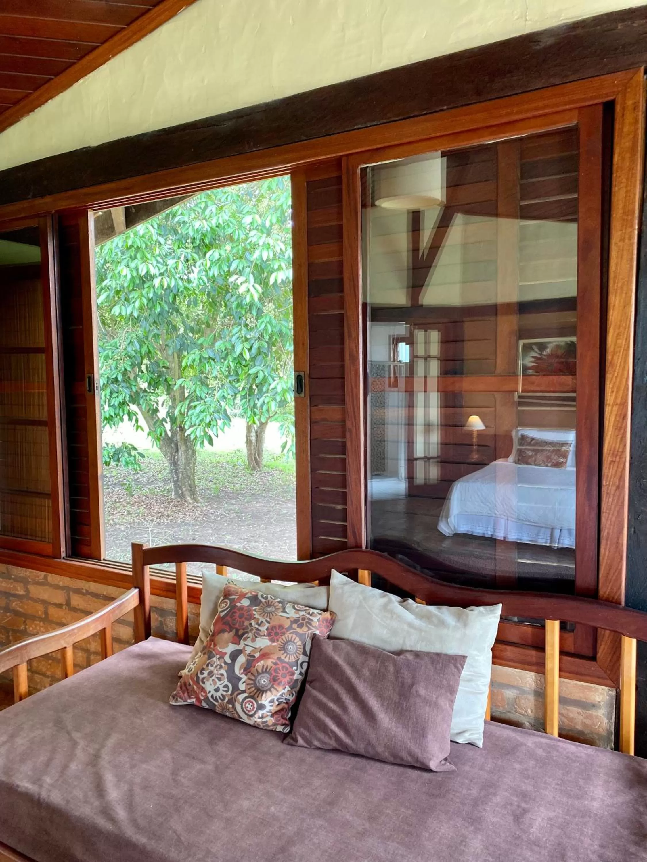 Decorative detail, Bed in Hotel Santa Esmeralda