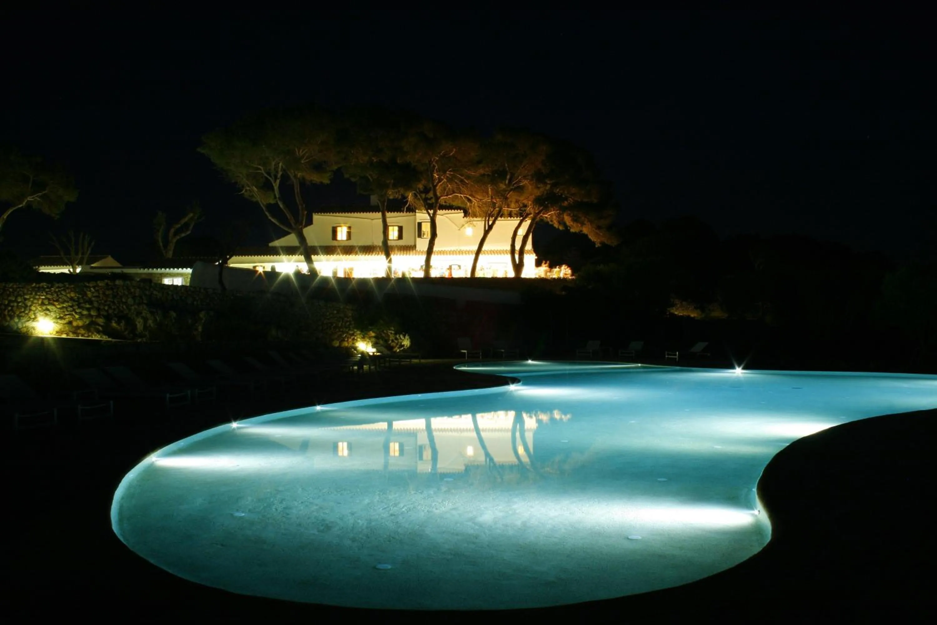Swimming pool in Hotel Rural Binigaus Vell