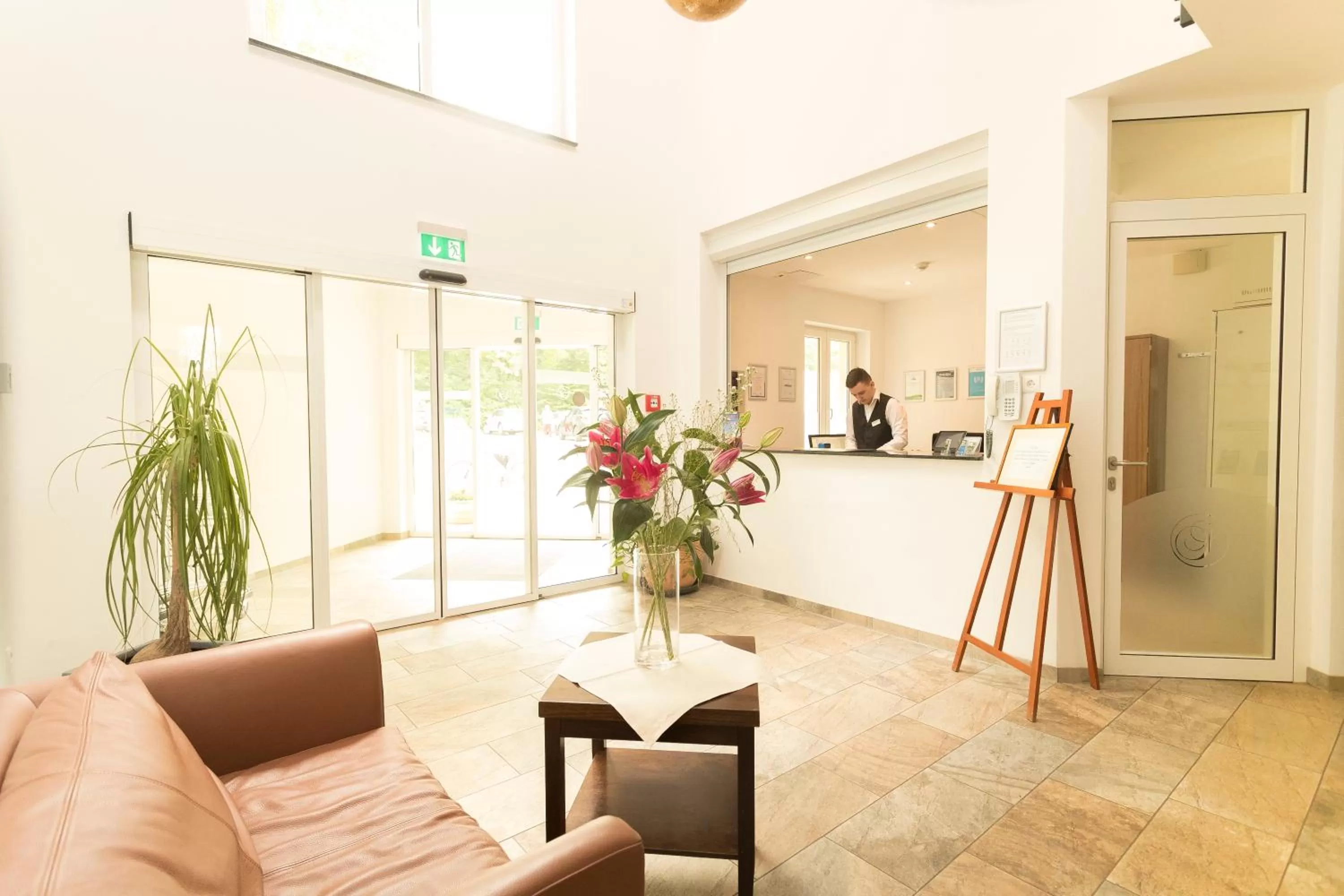 Lobby or reception in Strandhaus am Inselsee