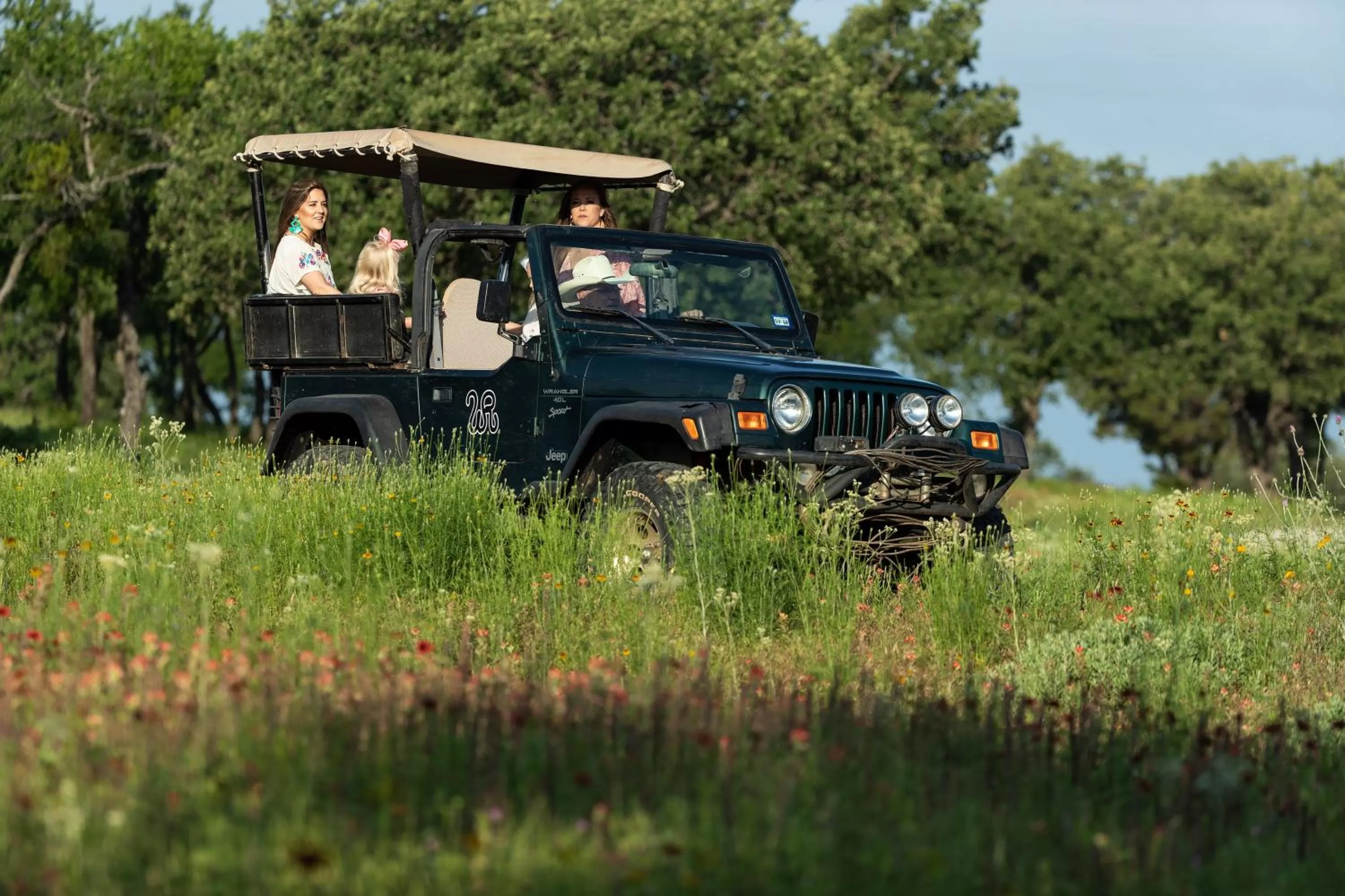 People in Wildcatter Ranch and Resort
